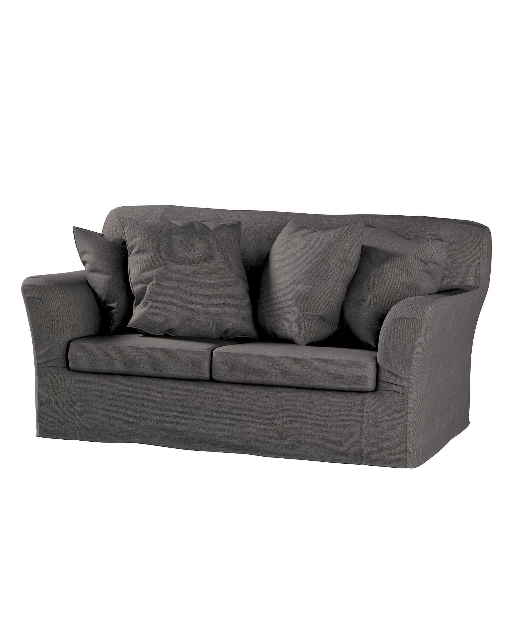 Bezug für Tomelilla 2-Sitzer Sofa nicht ausklappbar Farbe grau Stoff strukturiert
