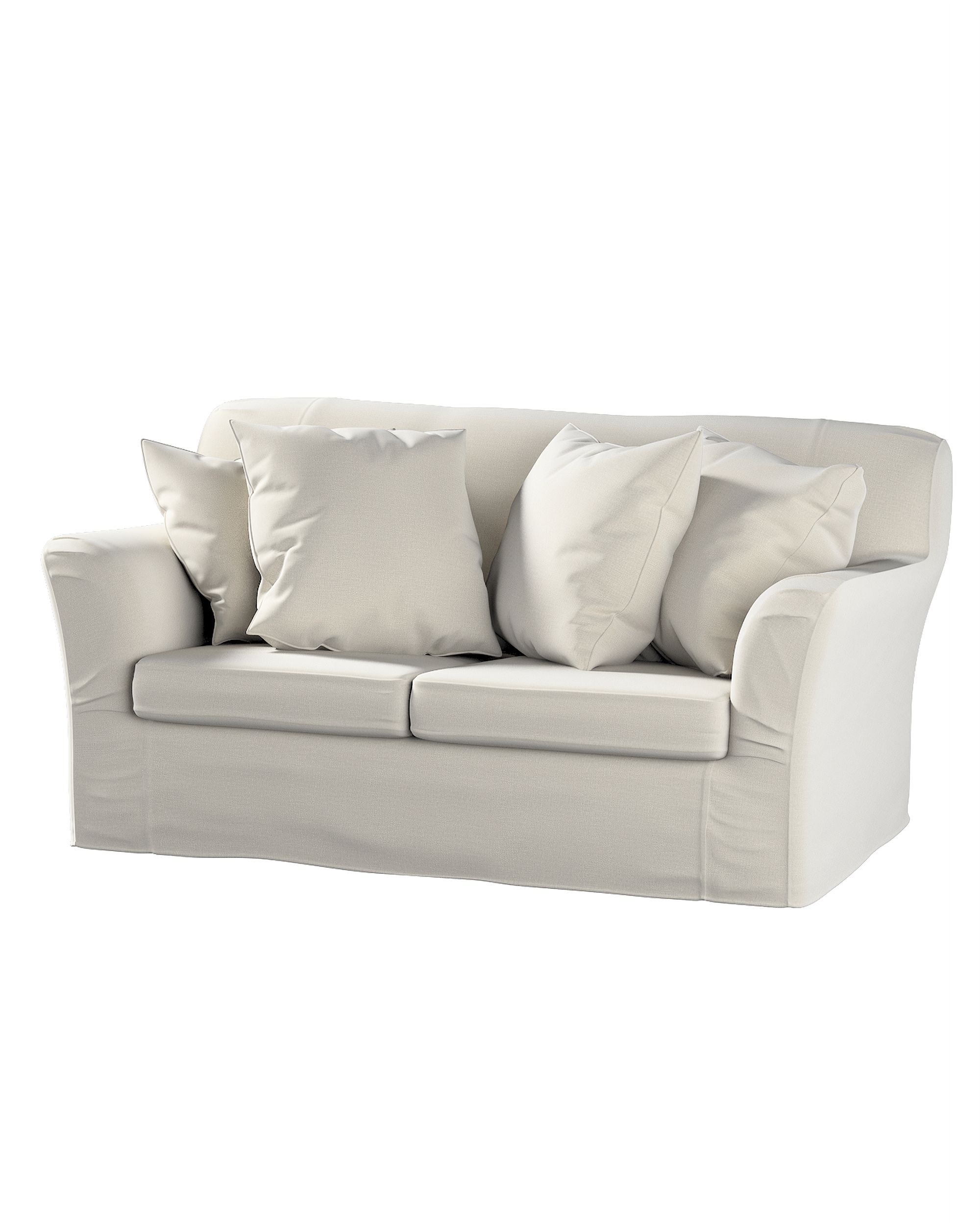 Bezug für Tomelilla 2-Sitzer Sofa nicht ausklappbar Farbe grau Stoff samt