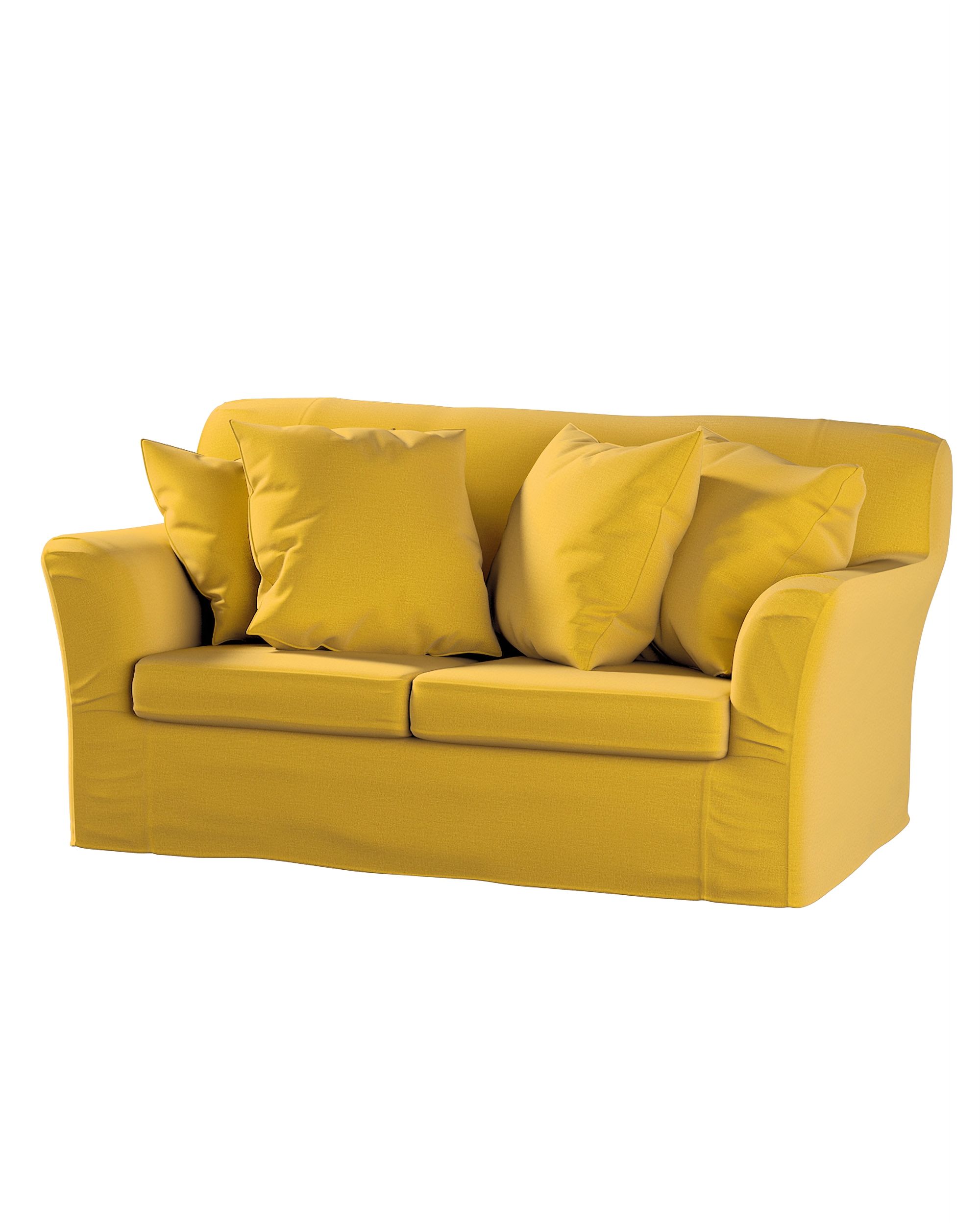 Bezug für Tomelilla 2-Sitzer Sofa nicht ausklappbar Farbe gelb Stoff samt