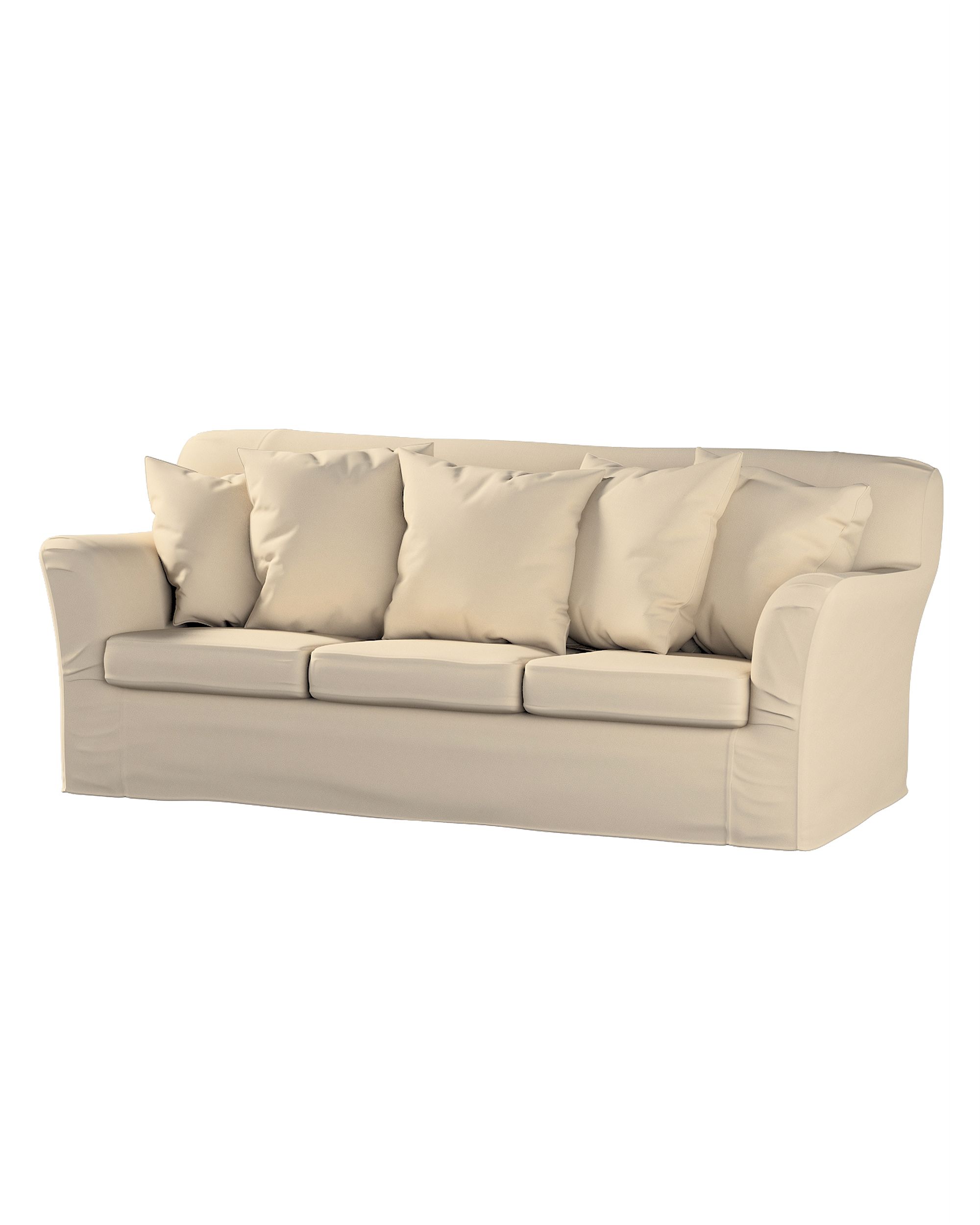 Bezug für Tomelilla 3-Sitzer Sofa nicht ausklappbar Farbe beige
