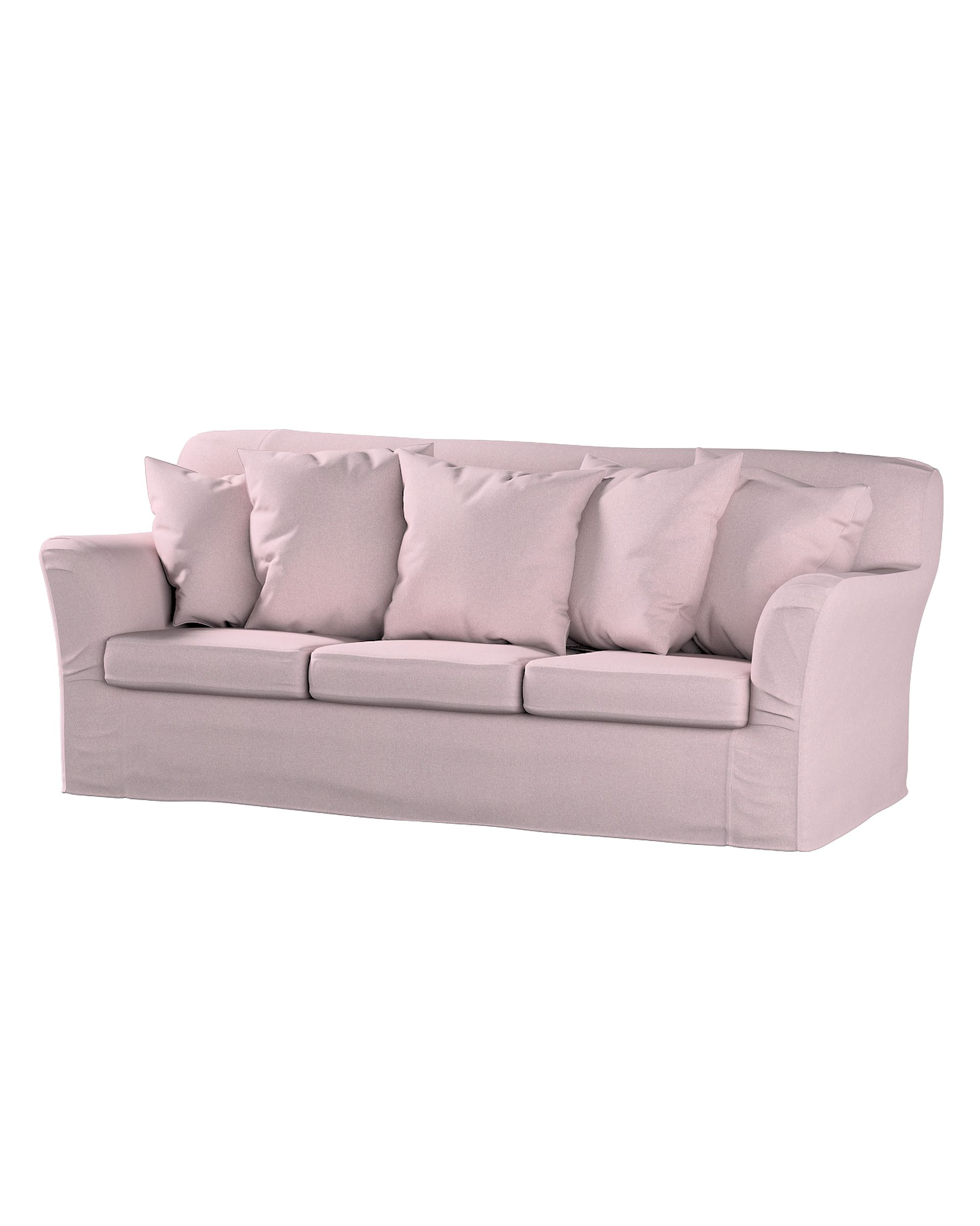 Bezug für Tomelilla 3-Sitzer Sofa nicht ausklappbar Farbe rosa Stoff strukturiert