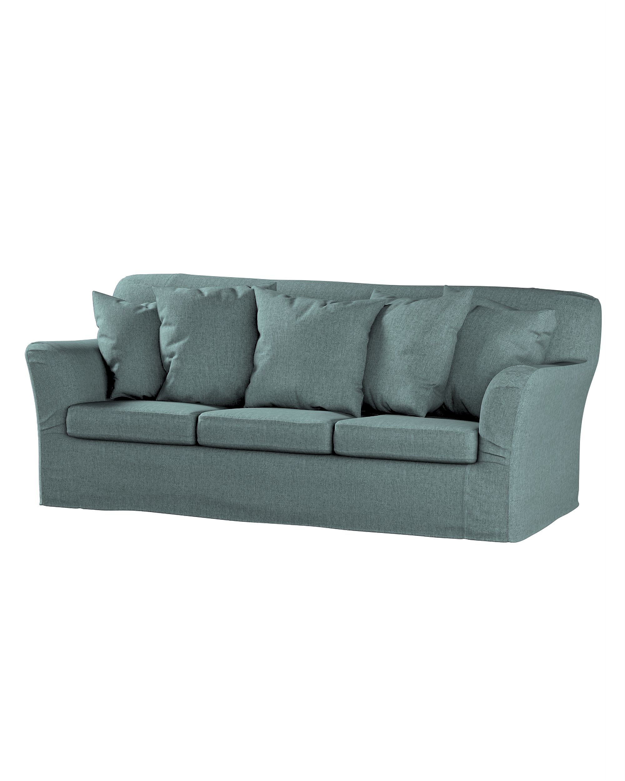 Bezug für Tomelilla 3-Sitzer Sofa nicht ausklappbar Farbe blau Stoff strukturiert