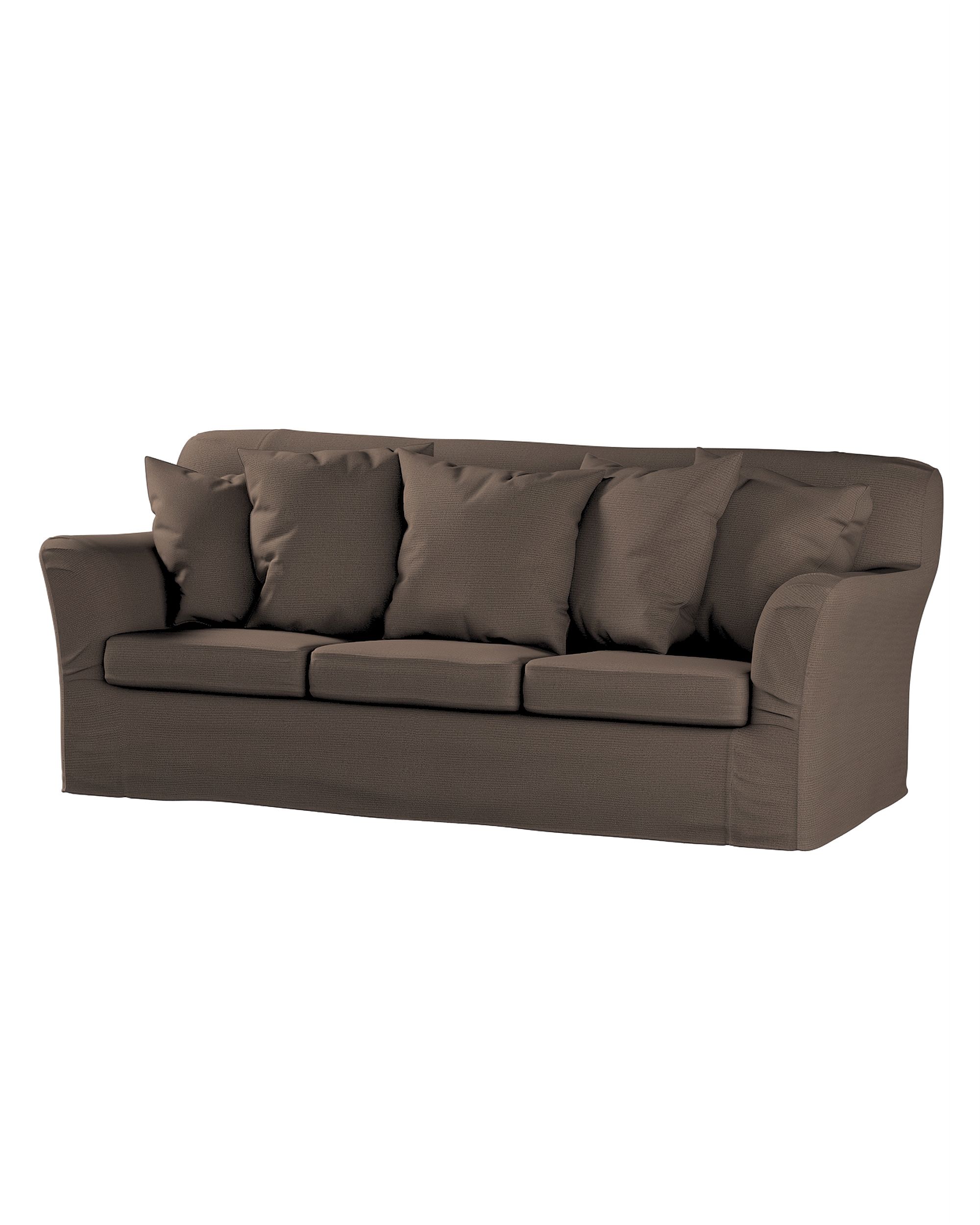 Bezug für Tomelilla 3-Sitzer Sofa nicht ausklappbar Farbe braun Stoff strukturiert
