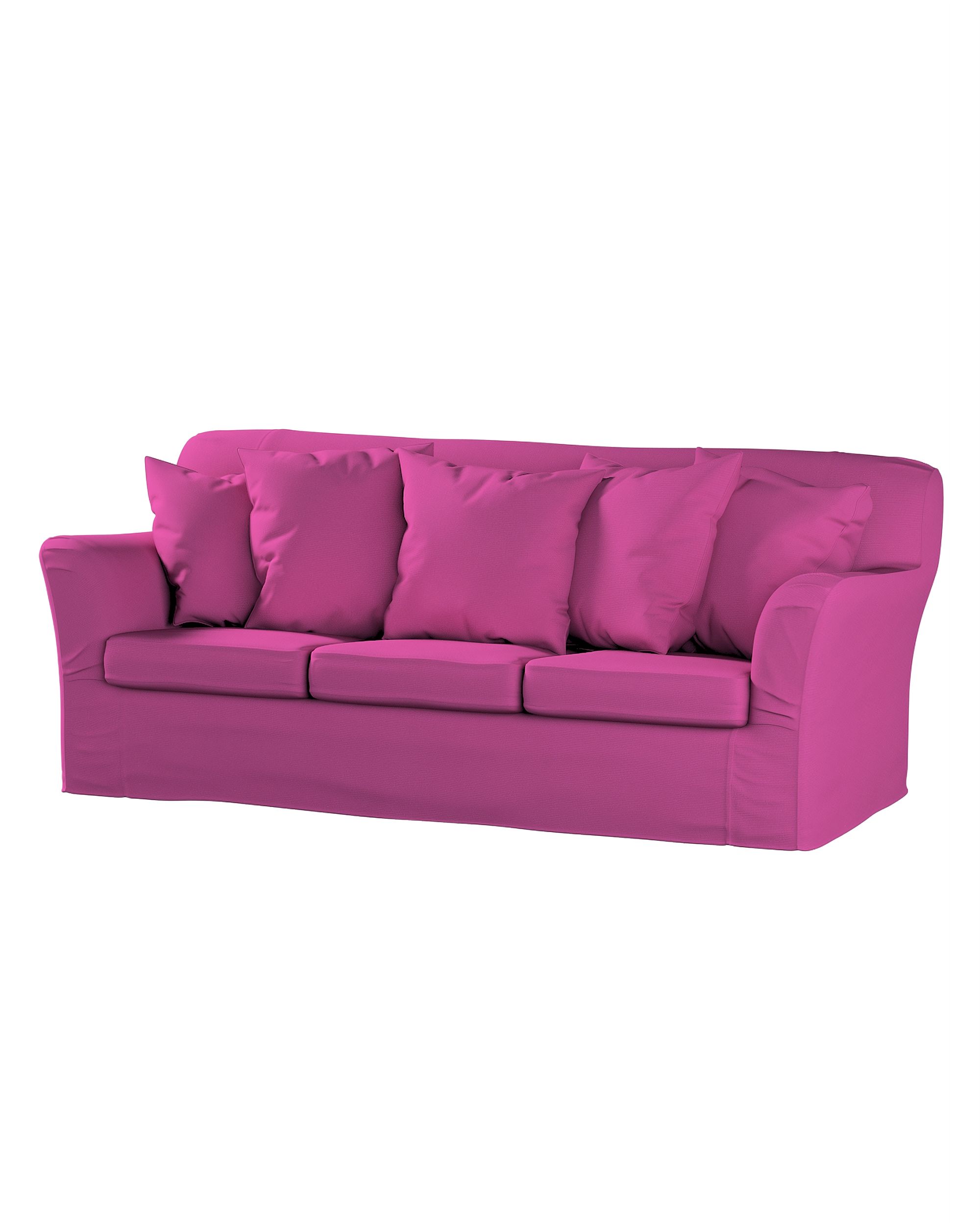 Bezug für Tomelilla 3-Sitzer Sofa nicht ausklappbar Farbe rosa Stoff strukturiert