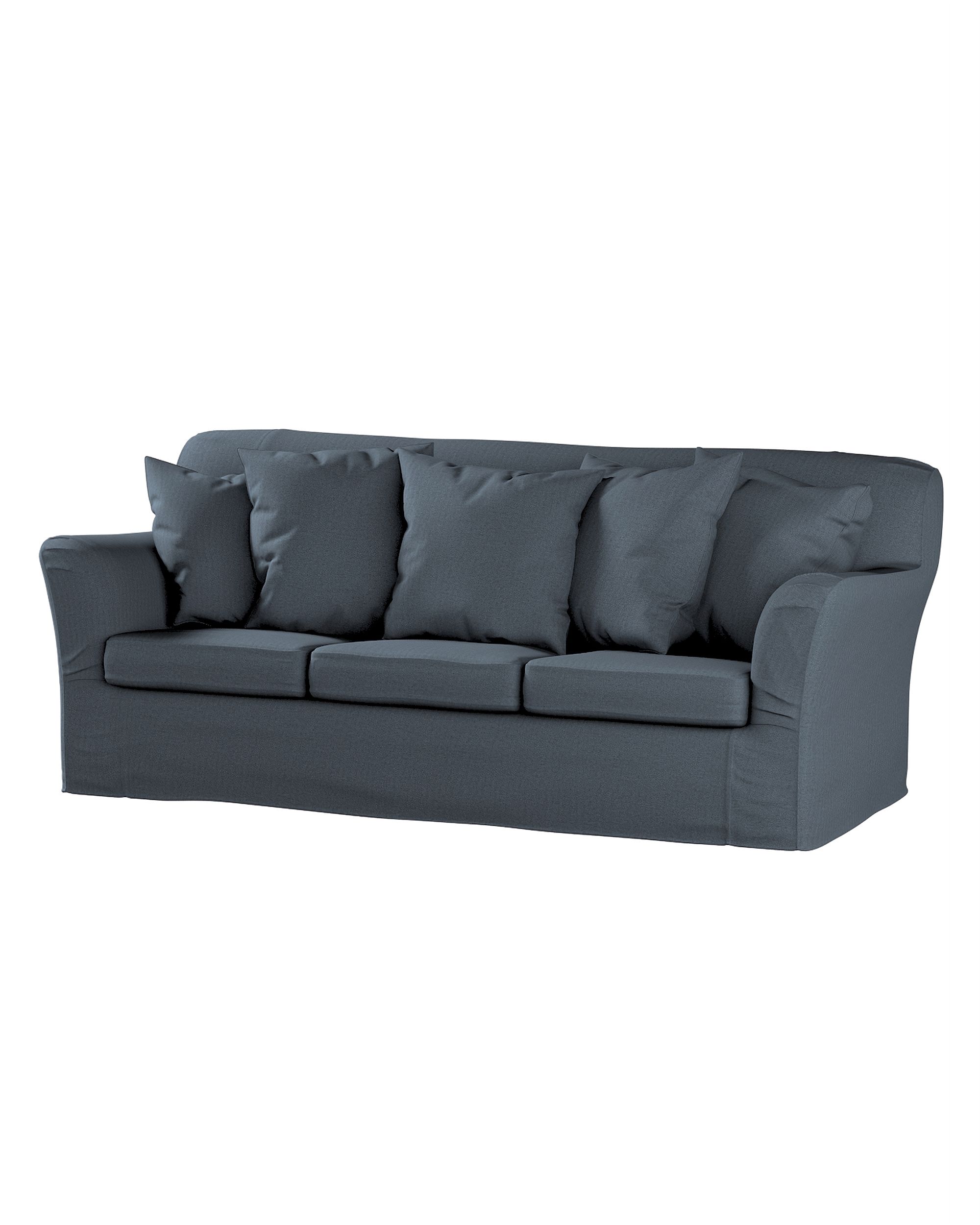 Bezug für Tomelilla 3-Sitzer Sofa nicht ausklappbar Farbe blau Stoff strukturiert
