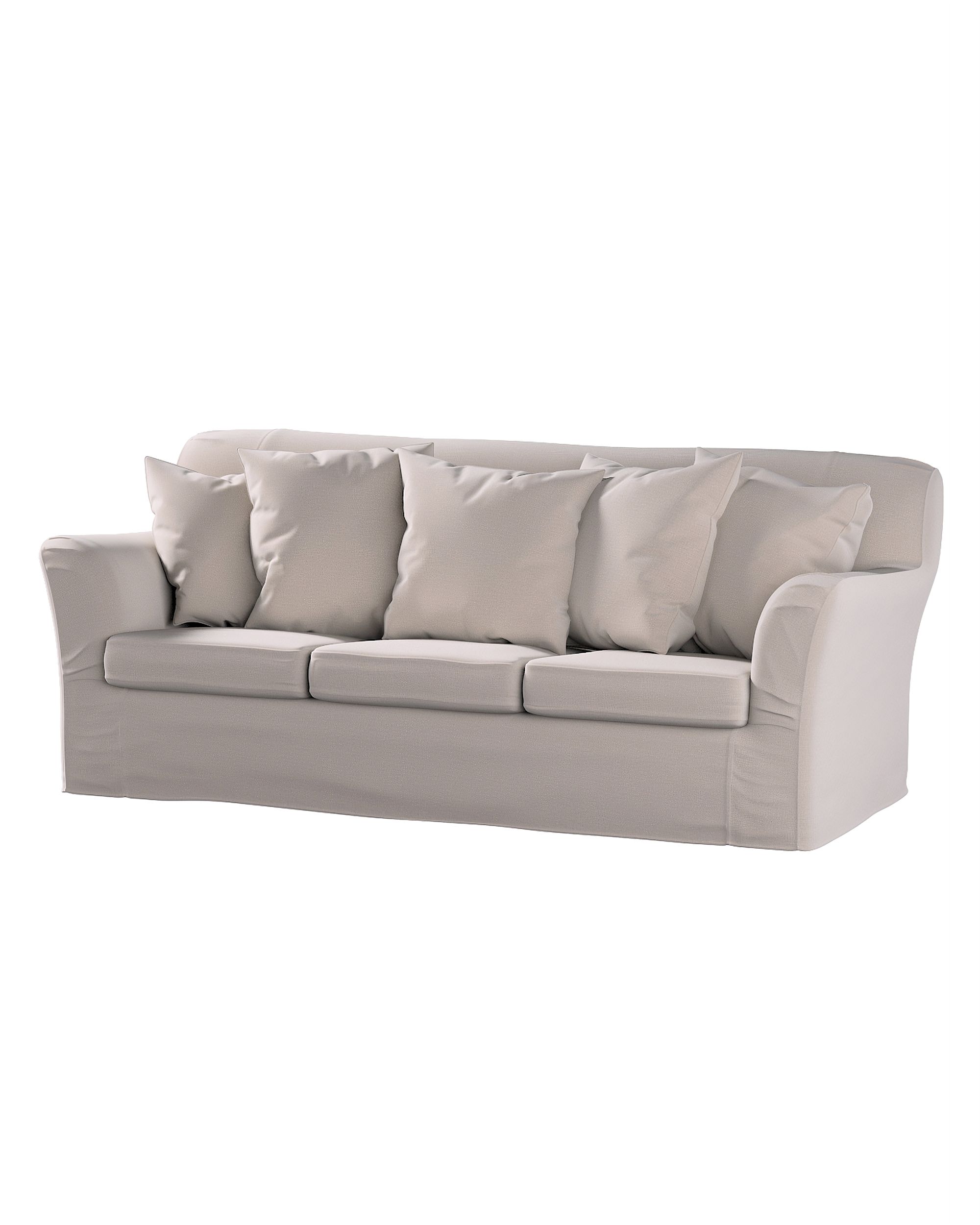Bezug für Tomelilla 3-Sitzer Sofa nicht ausklappbar Farbe beige Stoff samt