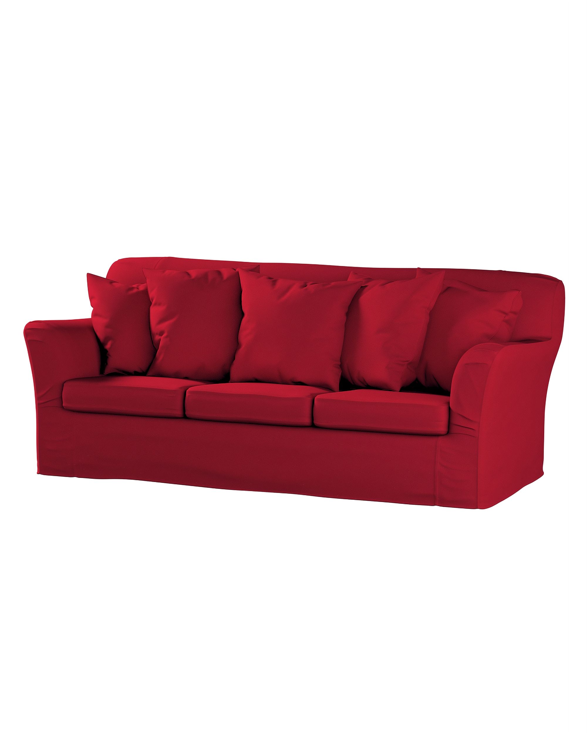 Bezug für Tomelilla 3-Sitzer Sofa nicht ausklappbar Farbe rot Stoff strukturiert