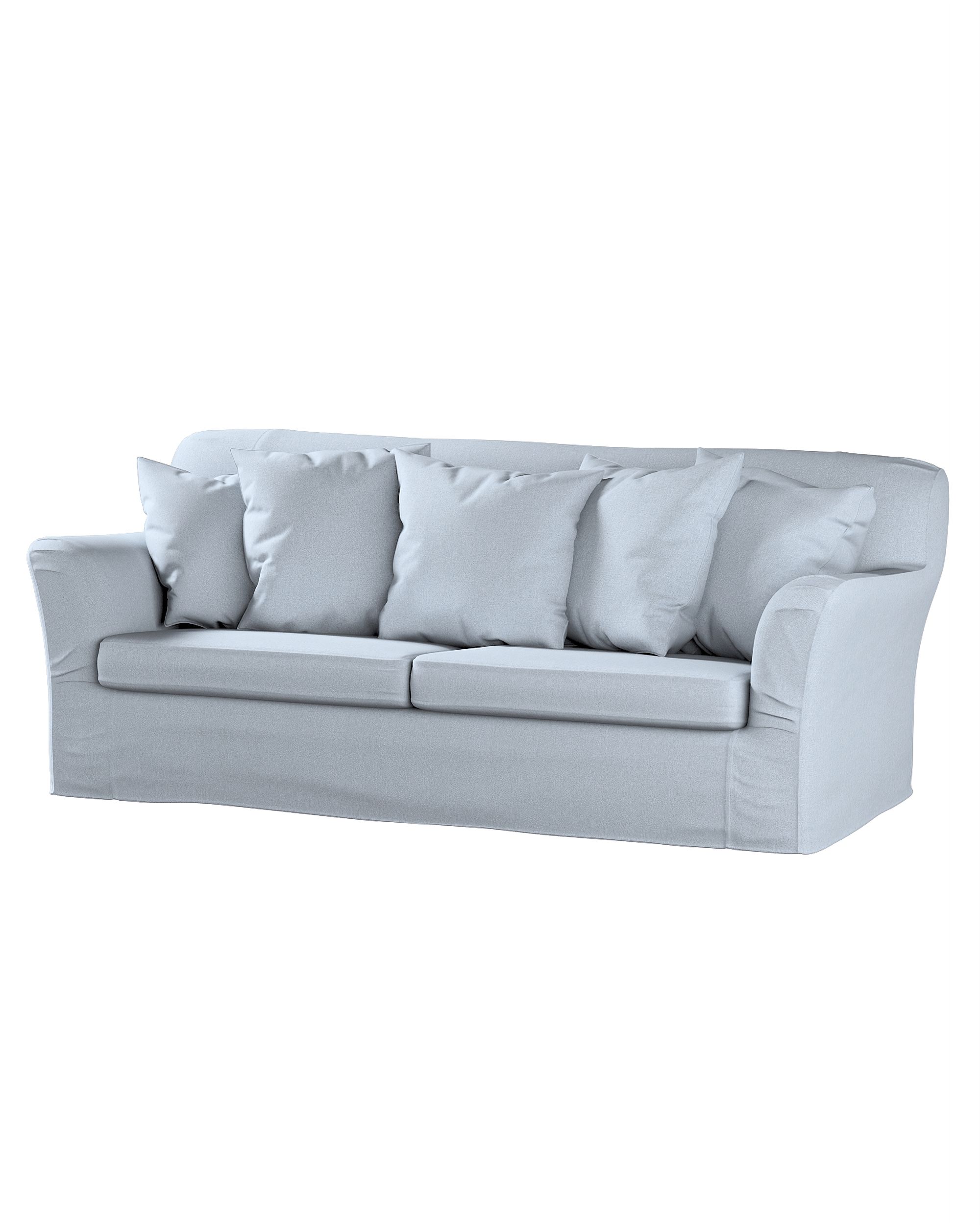 Bezug für Tomelilla Schlafsofa Farbe blau Stoff strukturiert