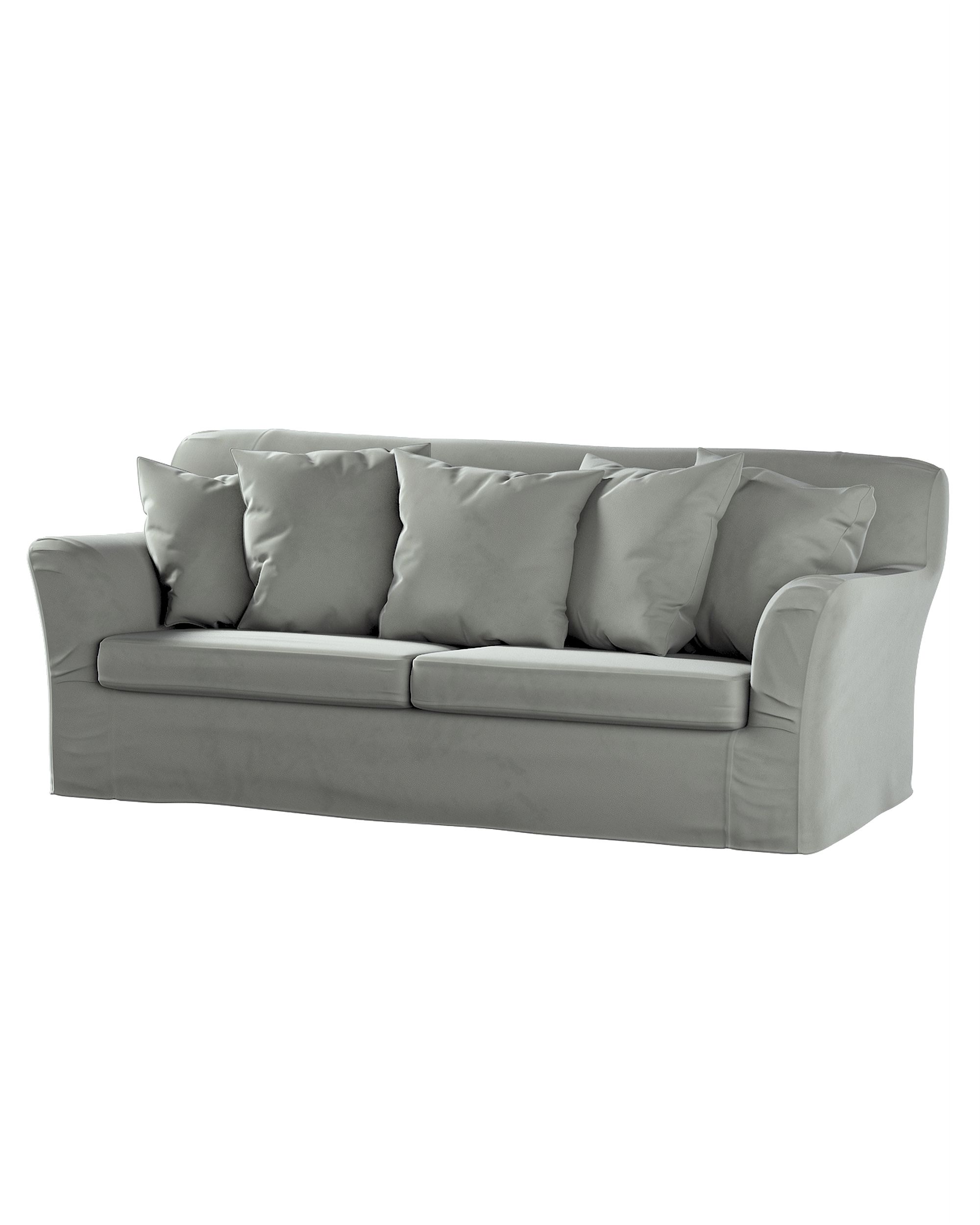 Bezug für Tomelilla Schlafsofa Farbe grau Stoff glänzend, samt