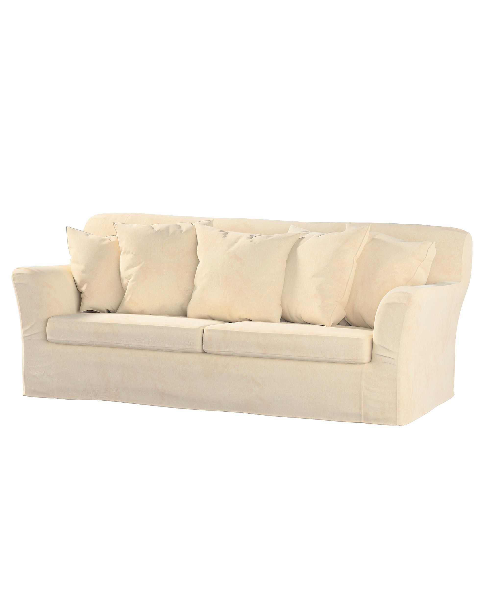 Bezug für Tomelilla Schlafsofa Farbe ecru Stoff glänzend, samt