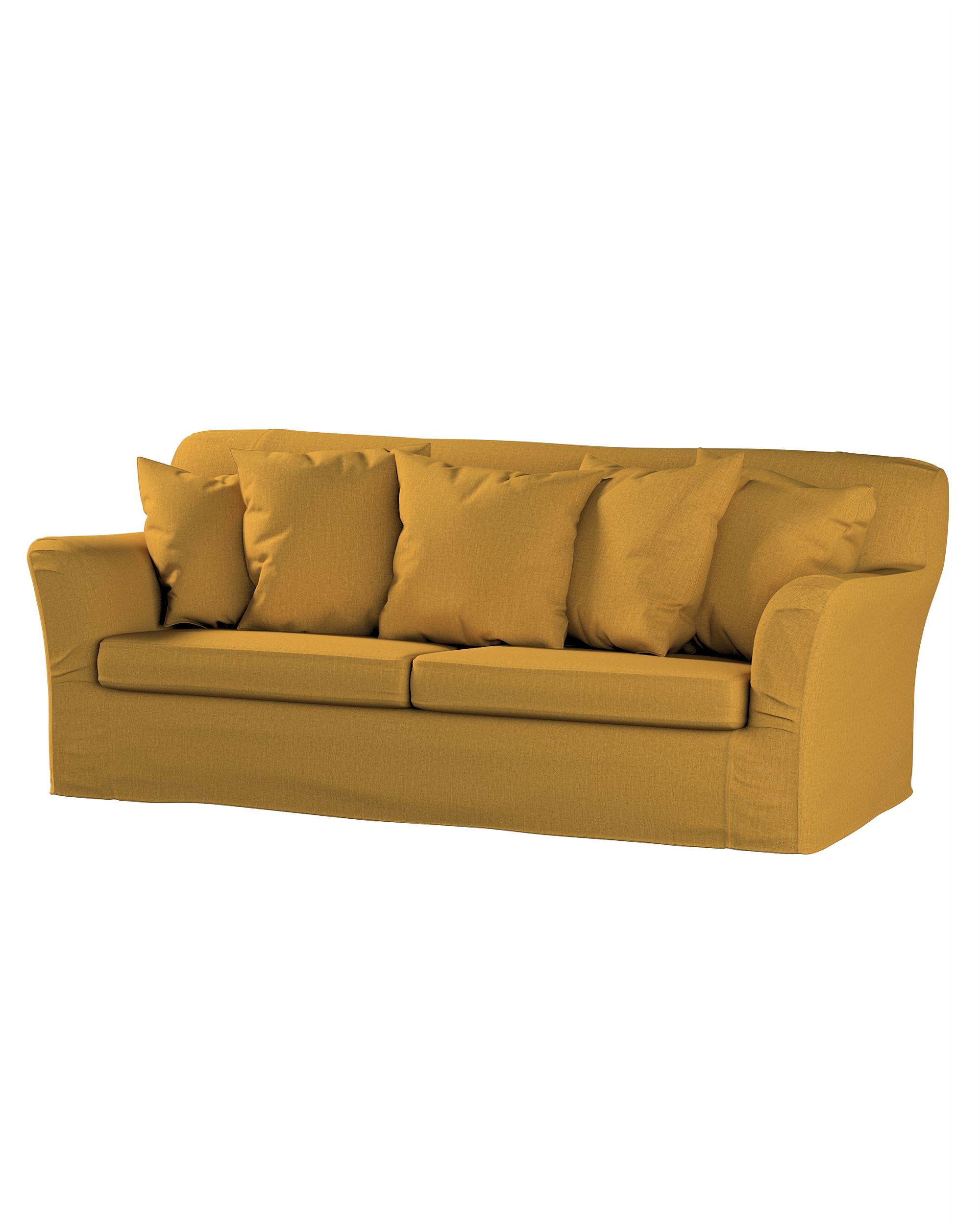 Bezug für Tomelilla Schlafsofa Farbe gelb Stoff strukturiert