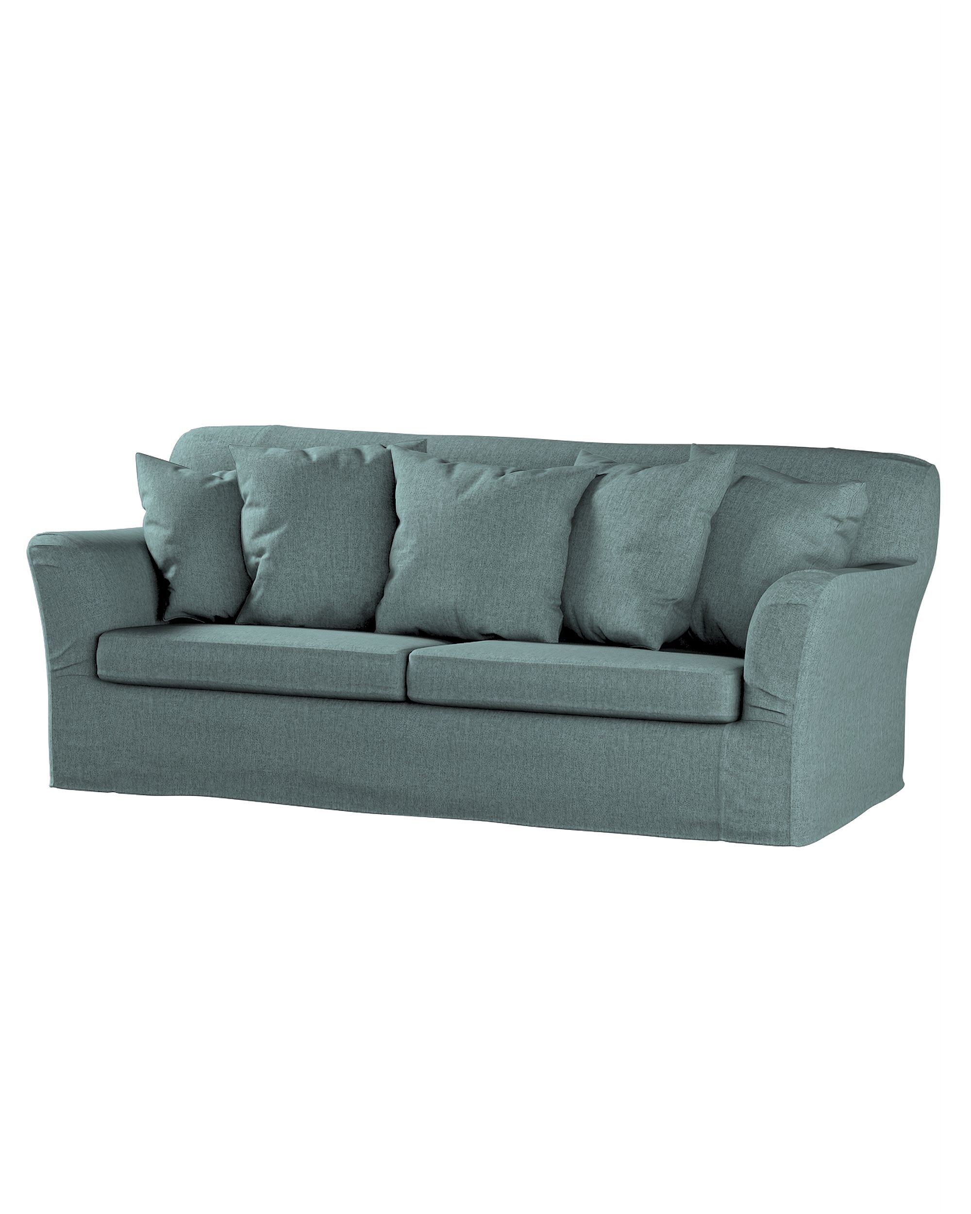 Bezug für Tomelilla Schlafsofa Farbe blau Stoff strukturiert