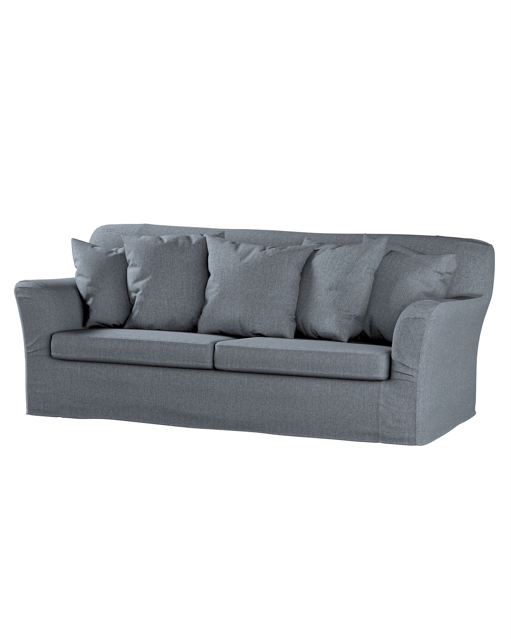 Bezug für Tomelilla Schlafsofa Farbe grau Stoff strukturiert