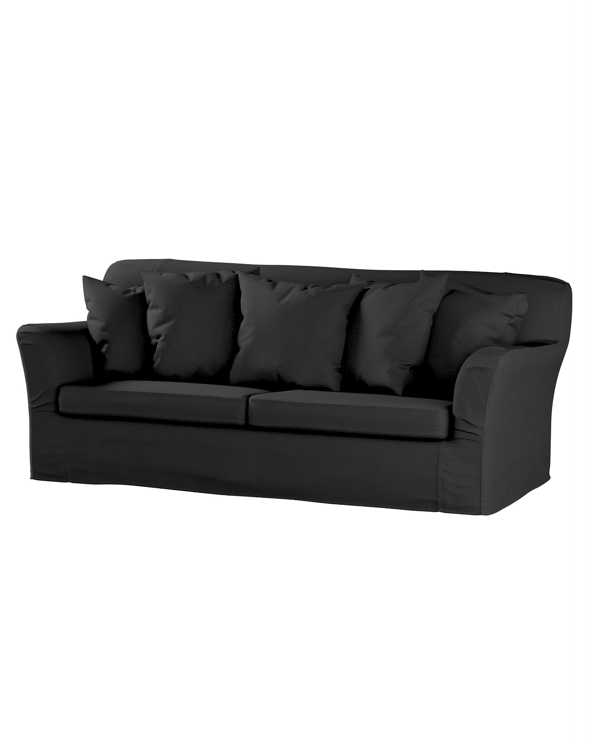Bezug für Tomelilla Schlafsofa Farbe schwarz Stoff strukturiert