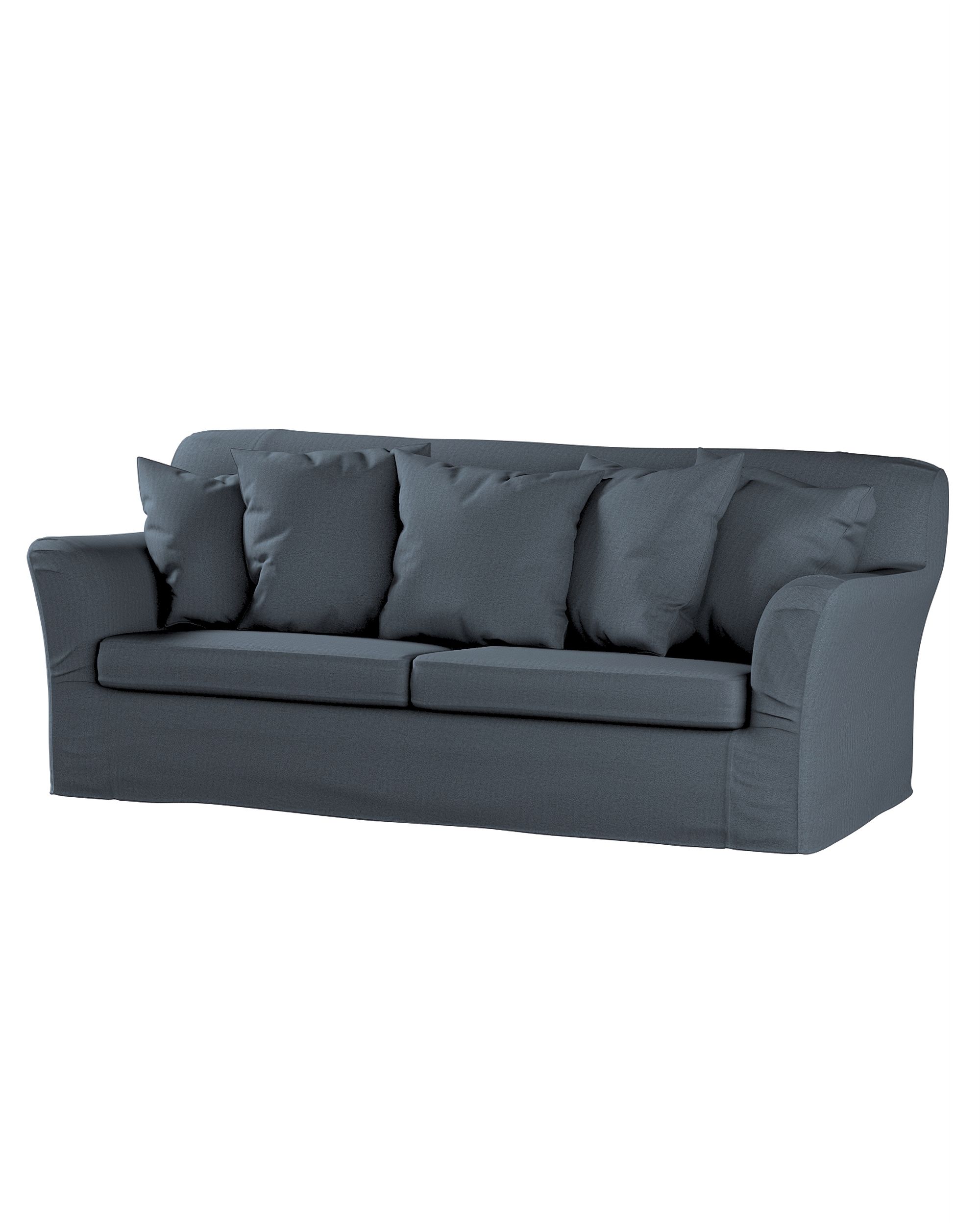 Bezug für Tomelilla Schlafsofa Farbe blau Stoff strukturiert