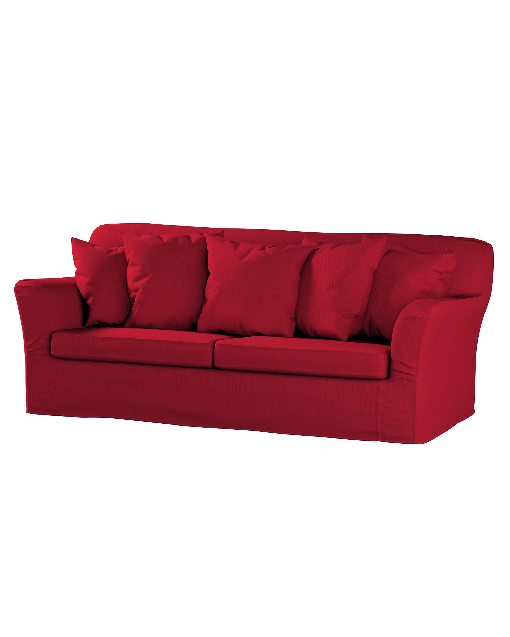 Bezug für Tomelilla Schlafsofa Farbe rot Stoff strukturiert