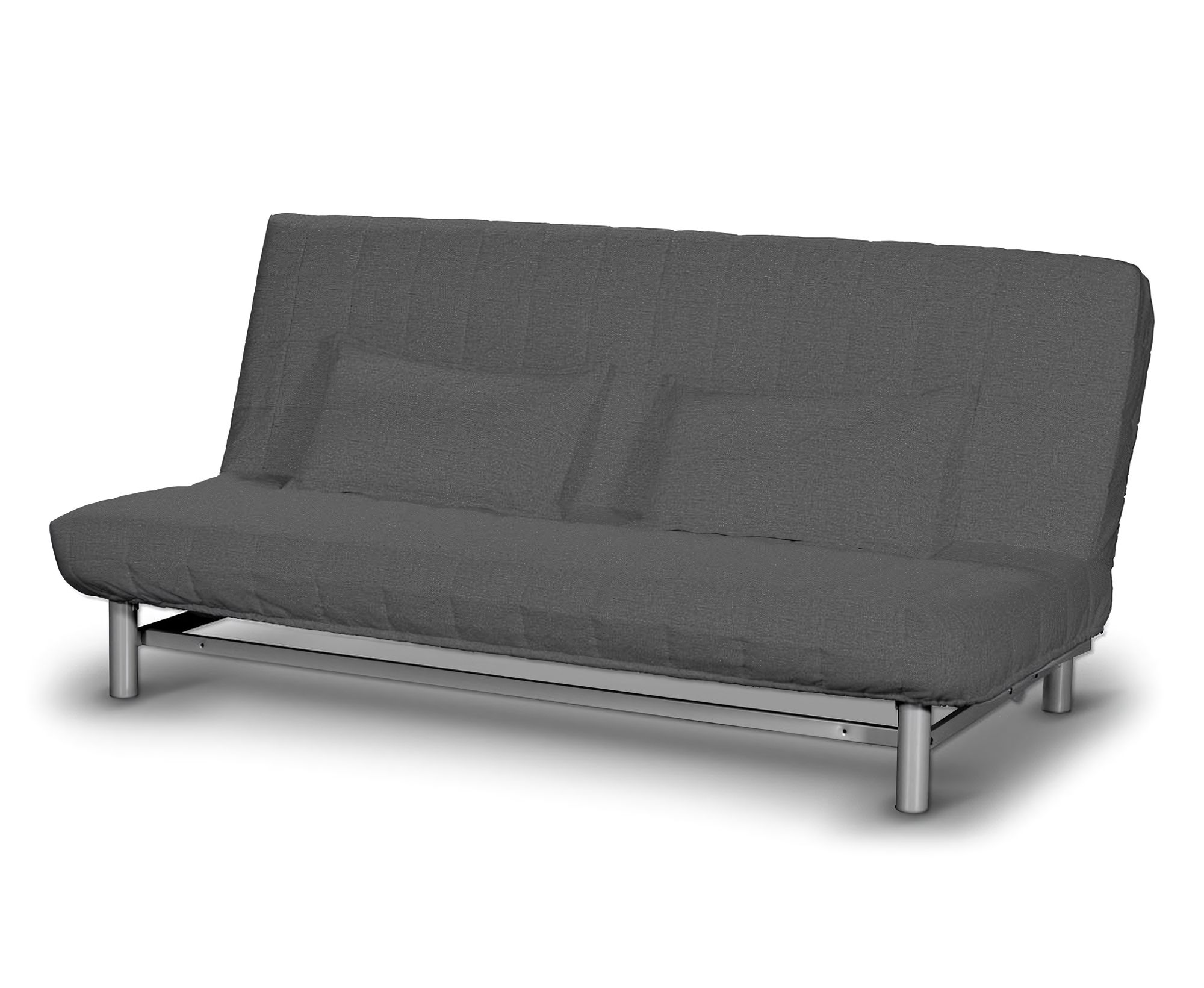 Bezug für Beddinge Sofa, kurz Farbe grau Stoff strukturiert