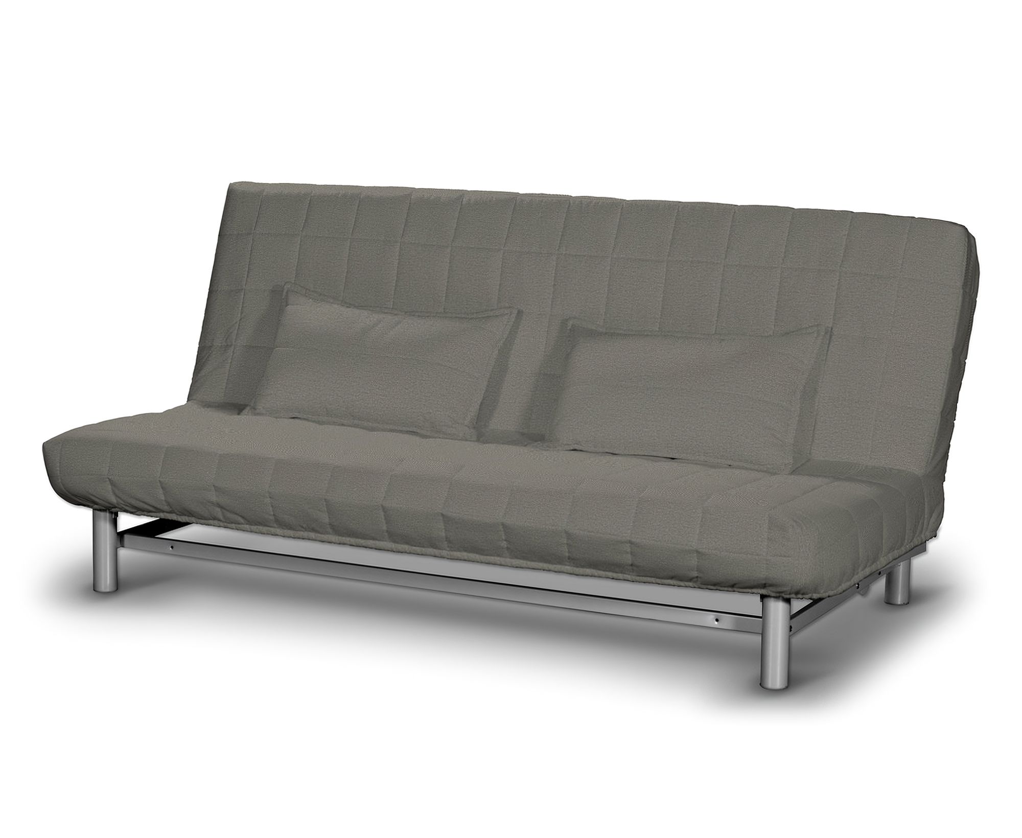 Bezug für Beddinge Sofa, kurz Farbe grau Stoff strukturiert