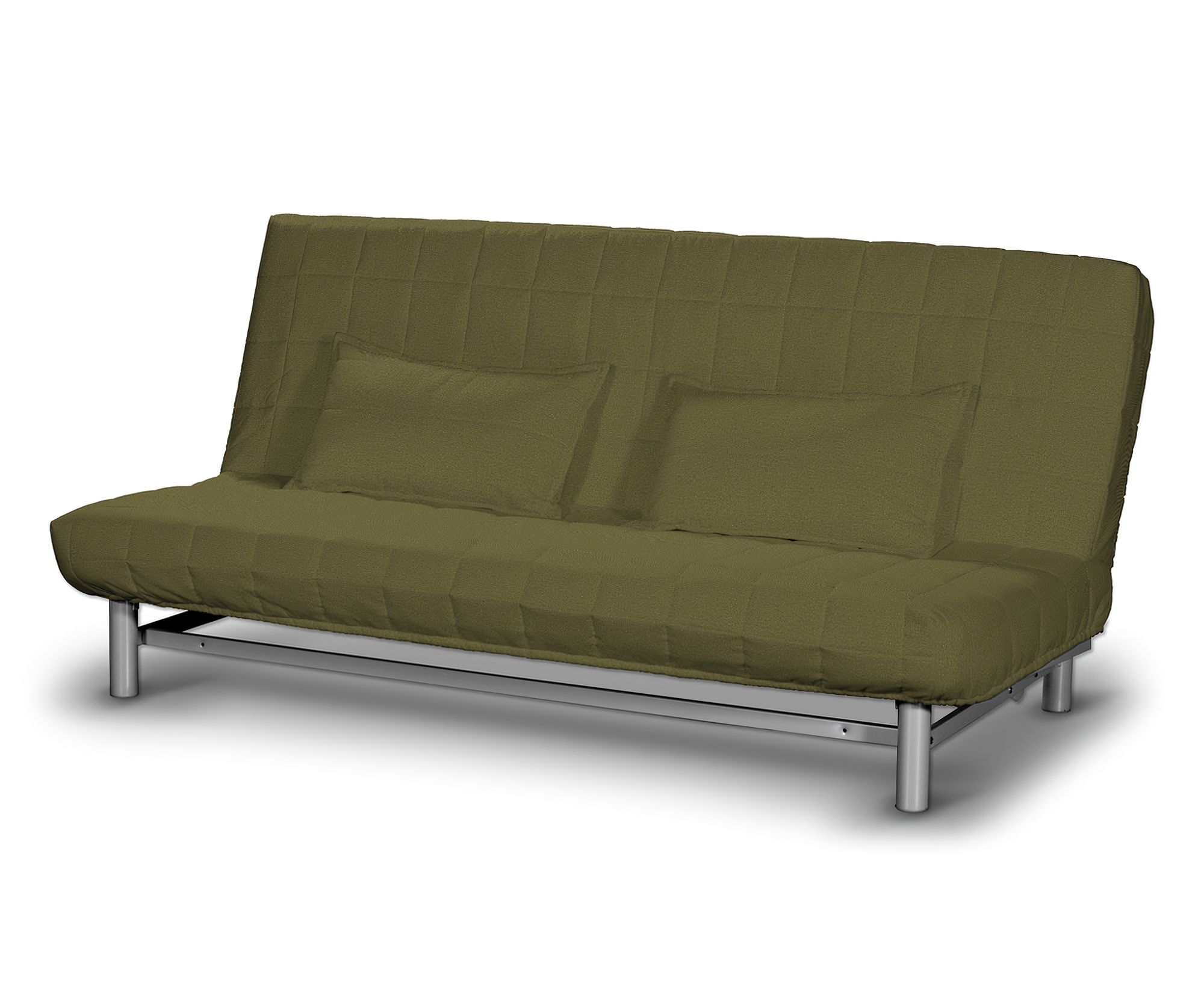 Bezug für Beddinge Sofa, kurz Farbe grün Stoff strukturiert