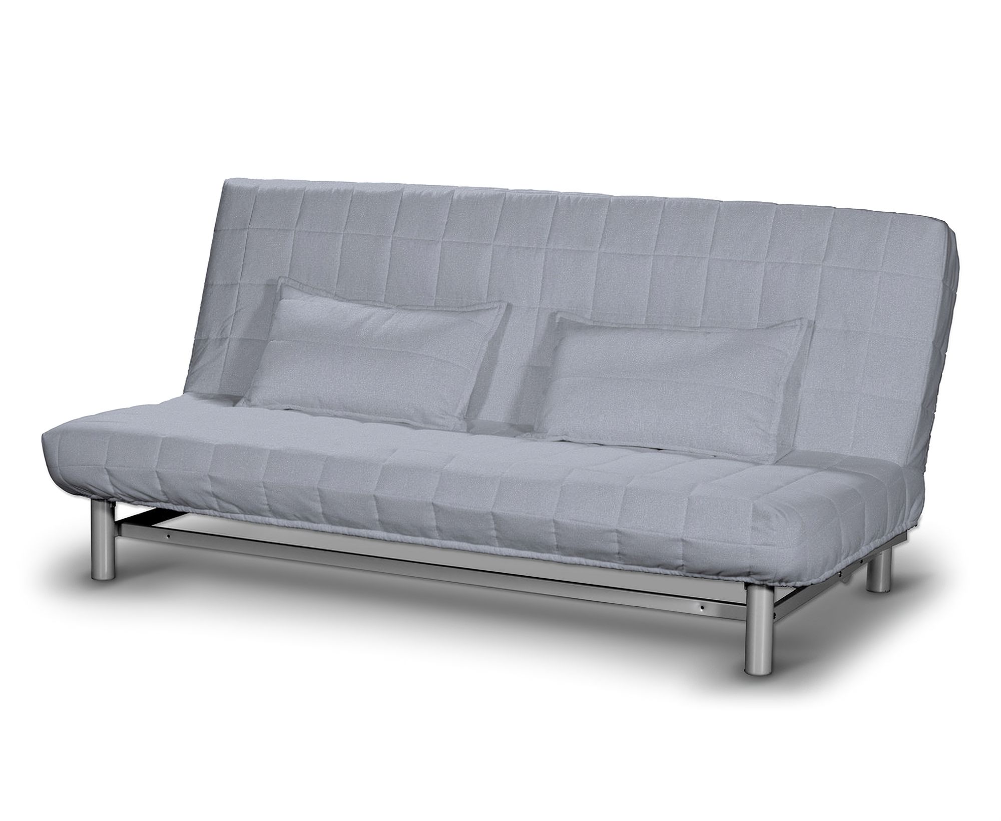 Bezug für Beddinge Sofa, kurz Farbe blau Stoff strukturiert