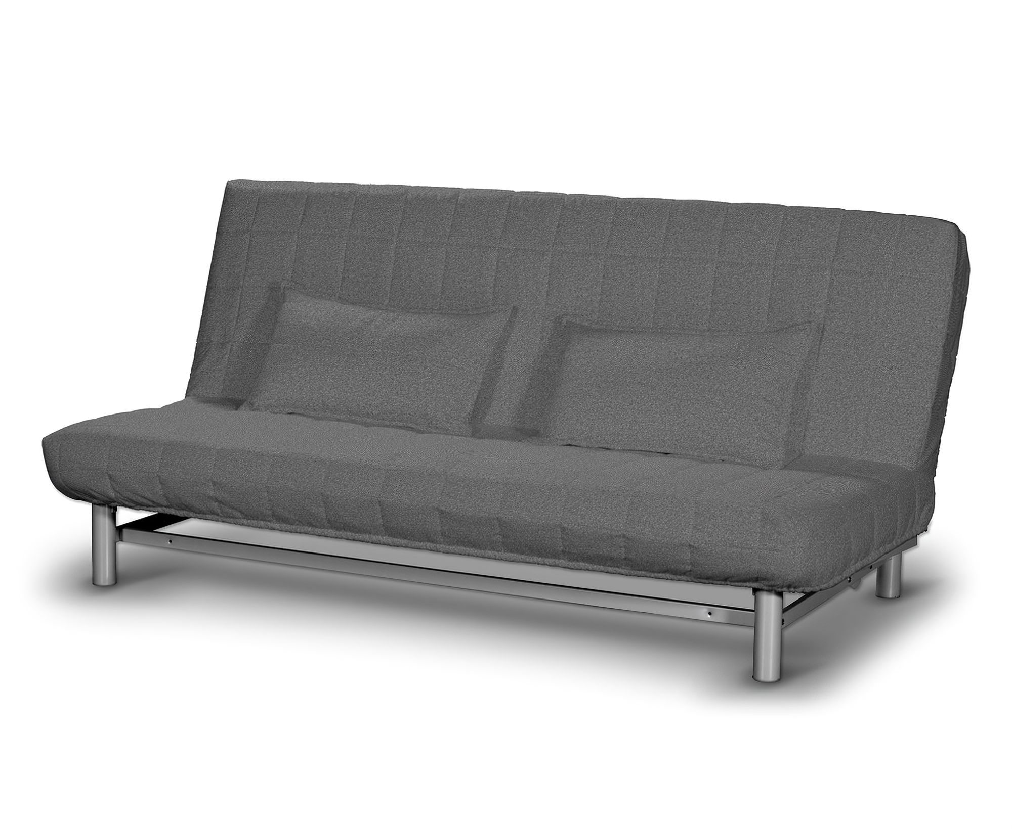 Bezug für Beddinge Sofa, kurz Farbe grau Stoff strukturiert
