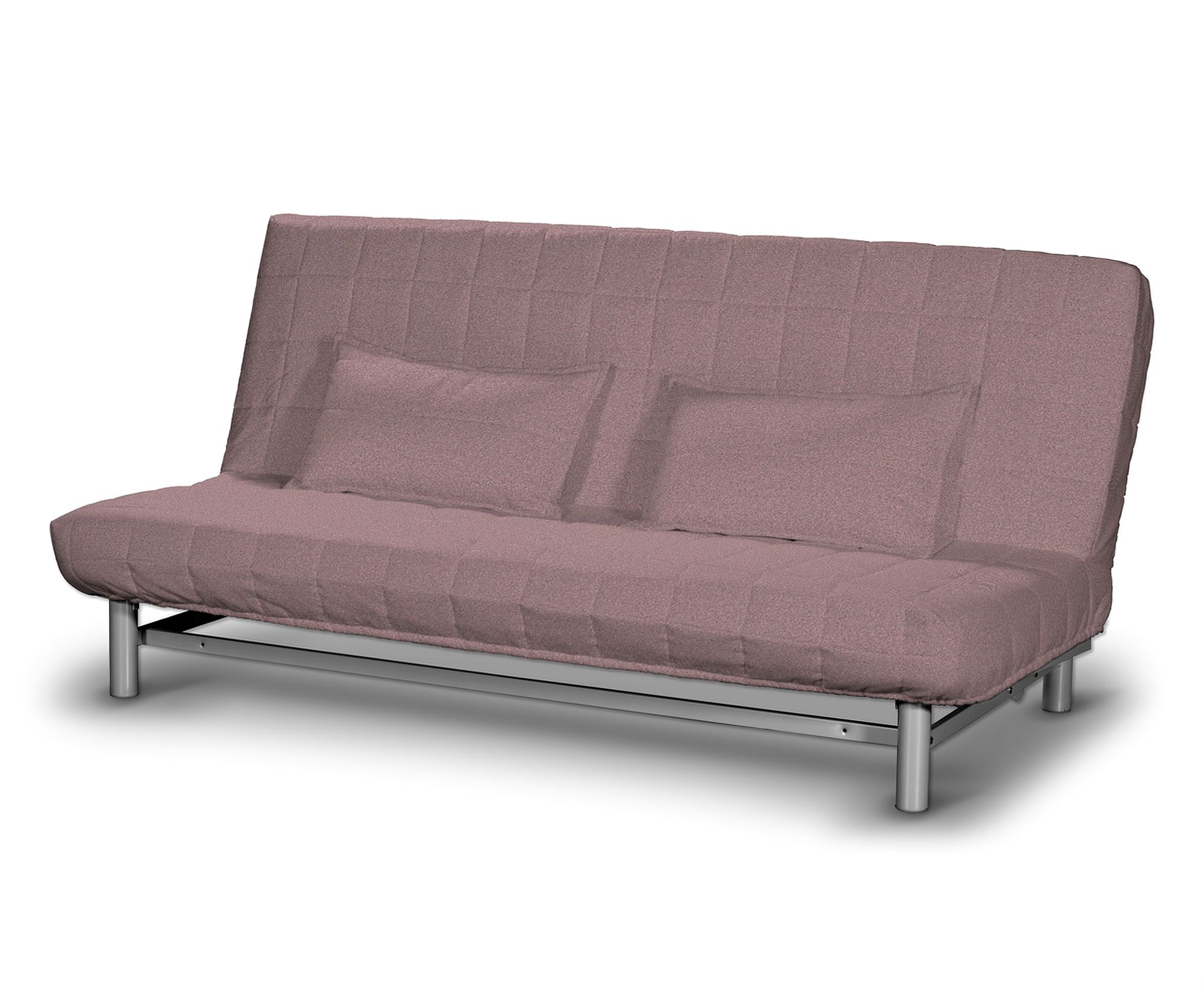 Bezug für Beddinge Sofa, kurz Farbe rosa Stoff strukturiert