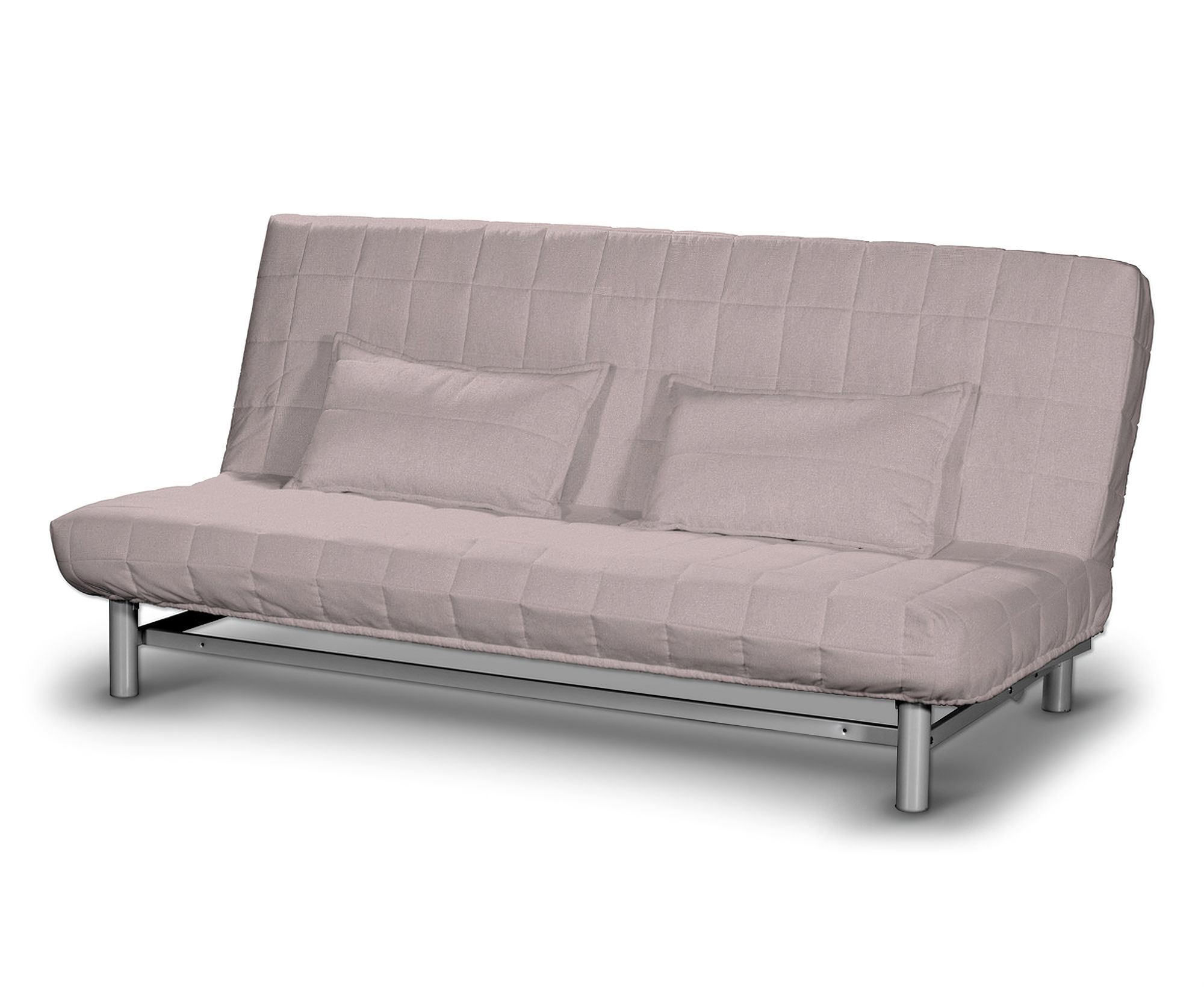 Bezug für Beddinge Sofa, kurz Farbe rosa Stoff strukturiert