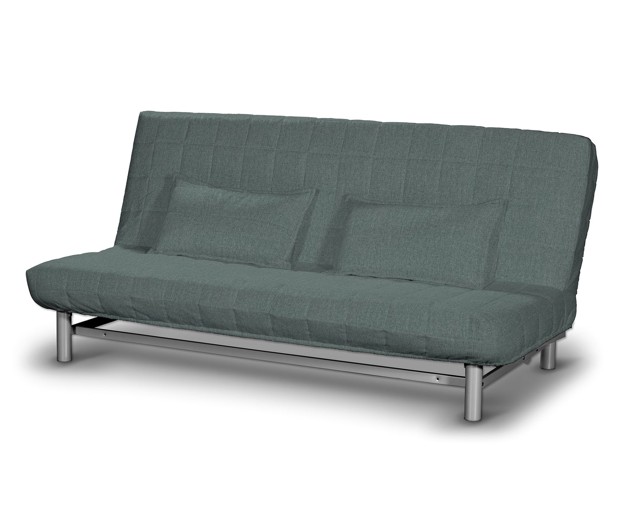 Bezug für Beddinge Sofa, kurz Farbe blau Stoff strukturiert