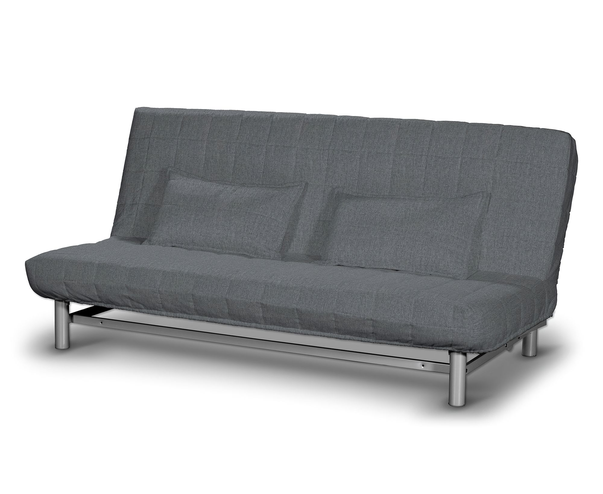 Bezug für Beddinge Sofa, kurz Farbe grau Stoff strukturiert