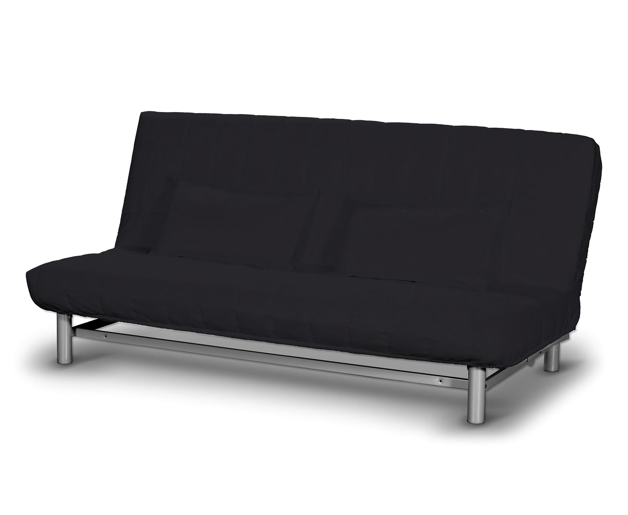 Bezug für Beddinge Sofa, kurz Farbe schwarz Stoff strukturiert
