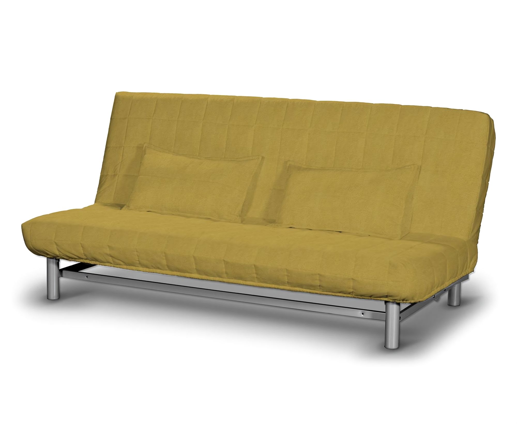 Bezug für Beddinge Sofa, kurz Farbe gelb Stoff strukturiert