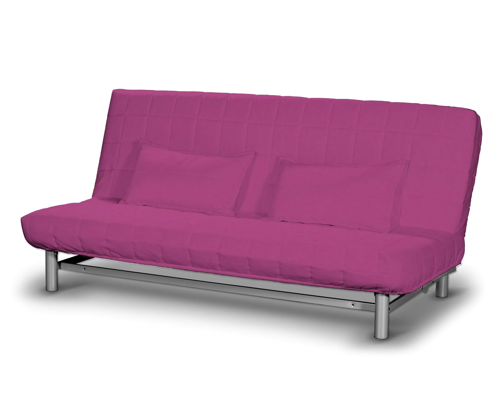 Bezug für Beddinge Sofa, kurz Farbe rosa Stoff strukturiert