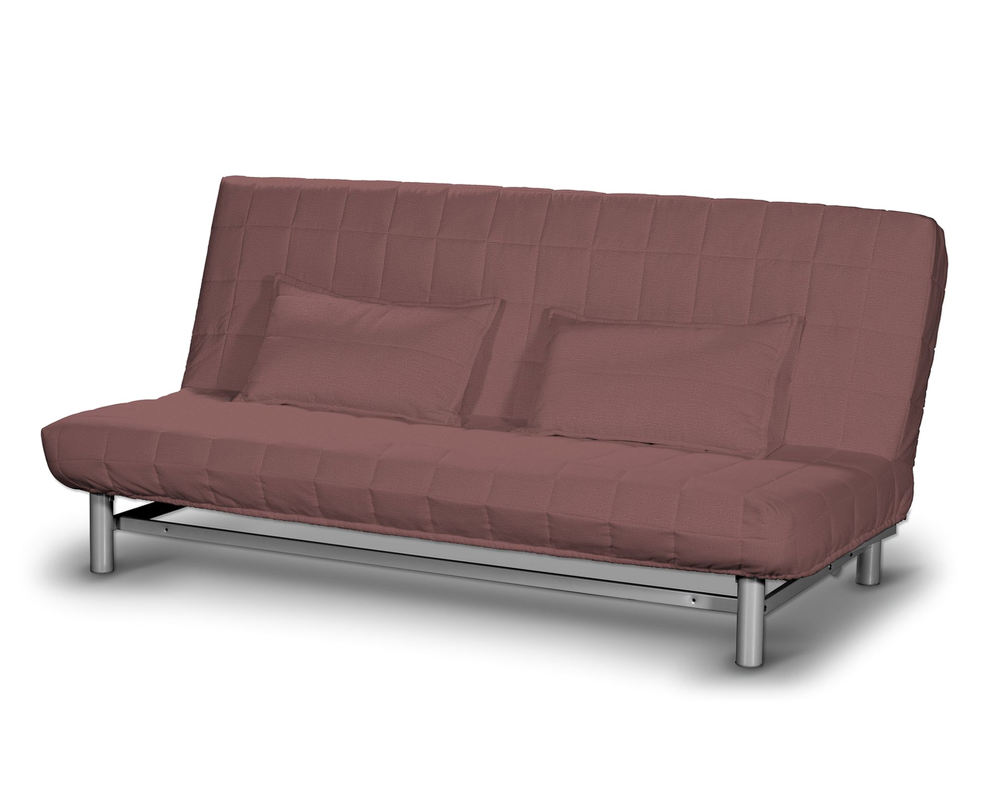 Bezug für Beddinge Sofa, kurz Farbe violett Stoff samt