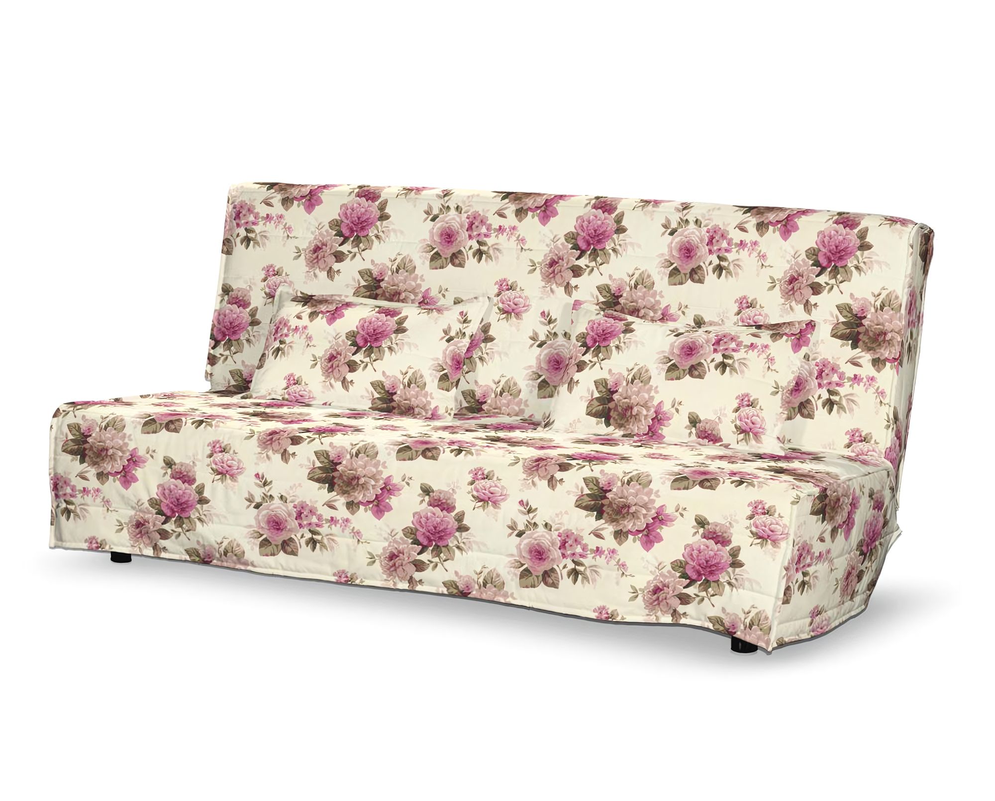 Bezug für Beddinge Sofa, lang Farbe bunt Stoff gemustert