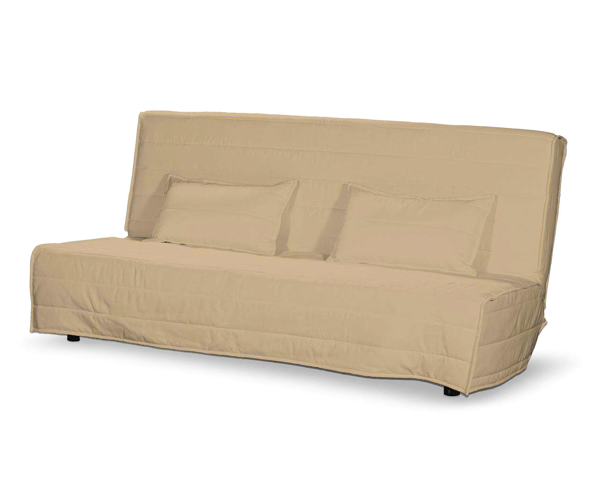 Bezug für Beddinge Sofa, lang Farbe beige