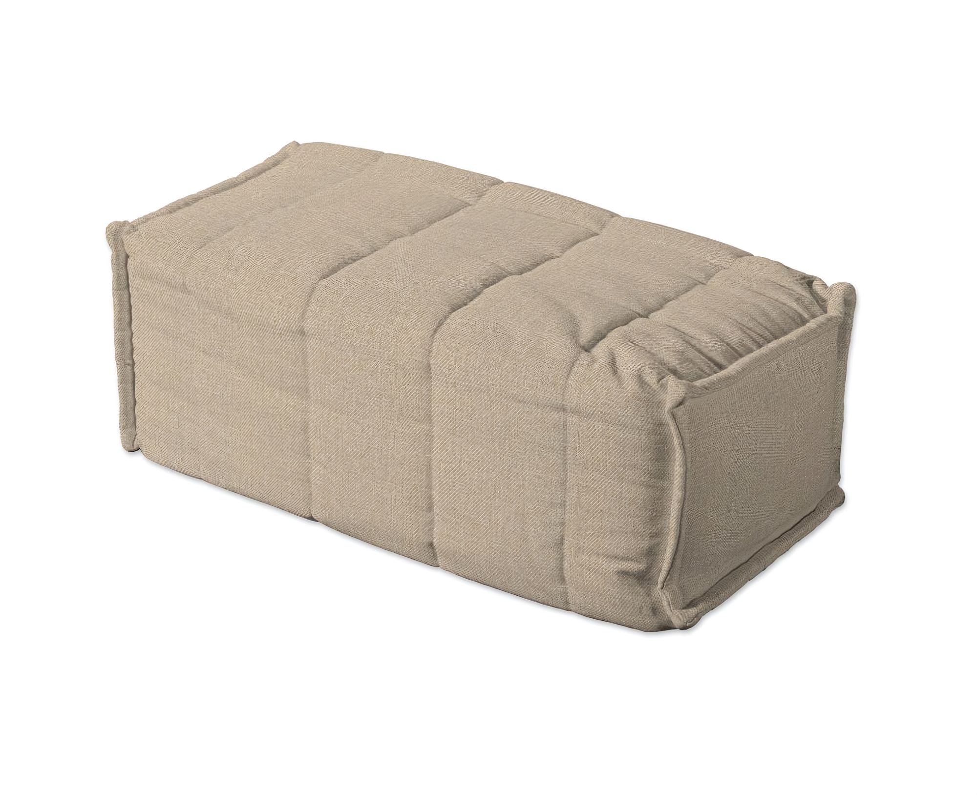 Bezug für Beddinge Armlehne Farbe beige Stoff strukturiert