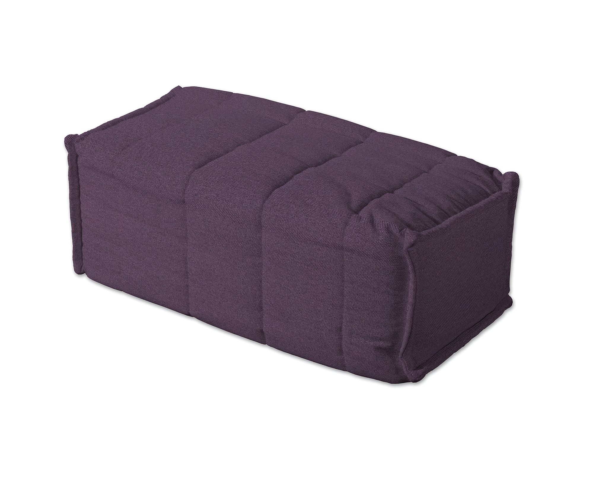 Bezug für Beddinge Armlehne Farbe violett Stoff strukturiert