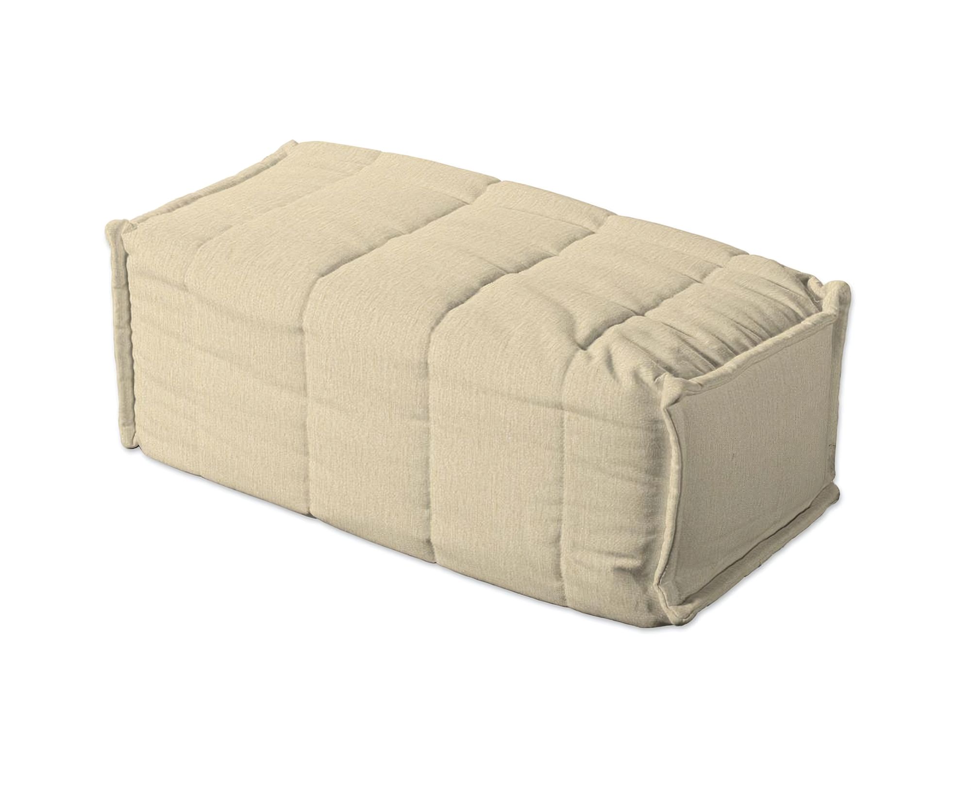 Bezug für Beddinge Armlehne Farbe creme Stoff glänzend, strukturiert