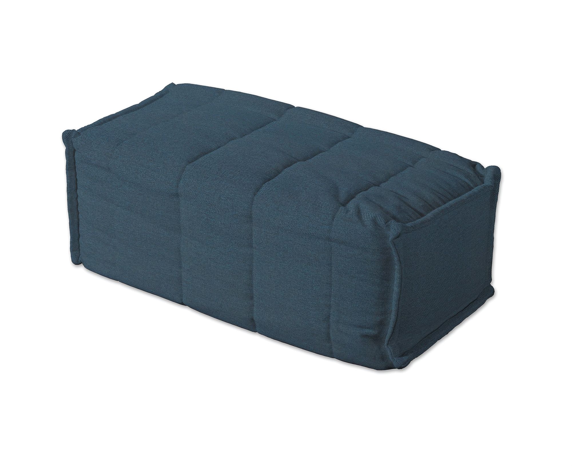 Bezug für Beddinge Armlehne Farbe blau Stoff strukturiert