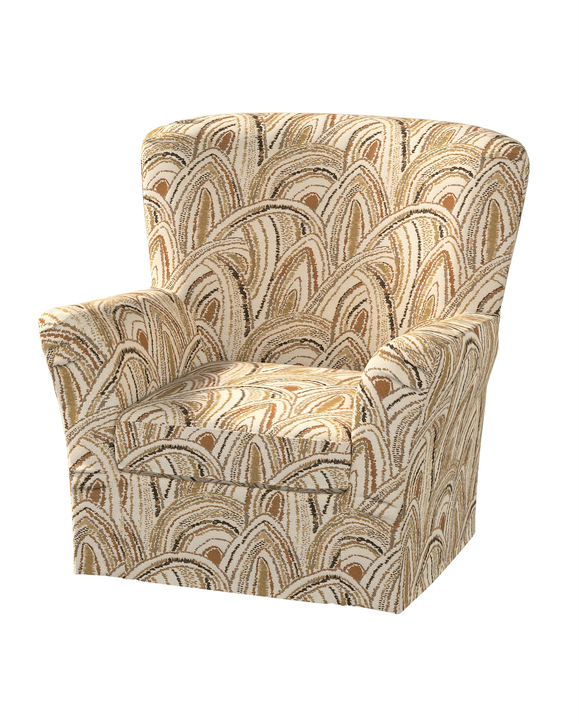 Bezug für Tomelilla Sessel Farbe beige Stoff strukturiert, gemustert