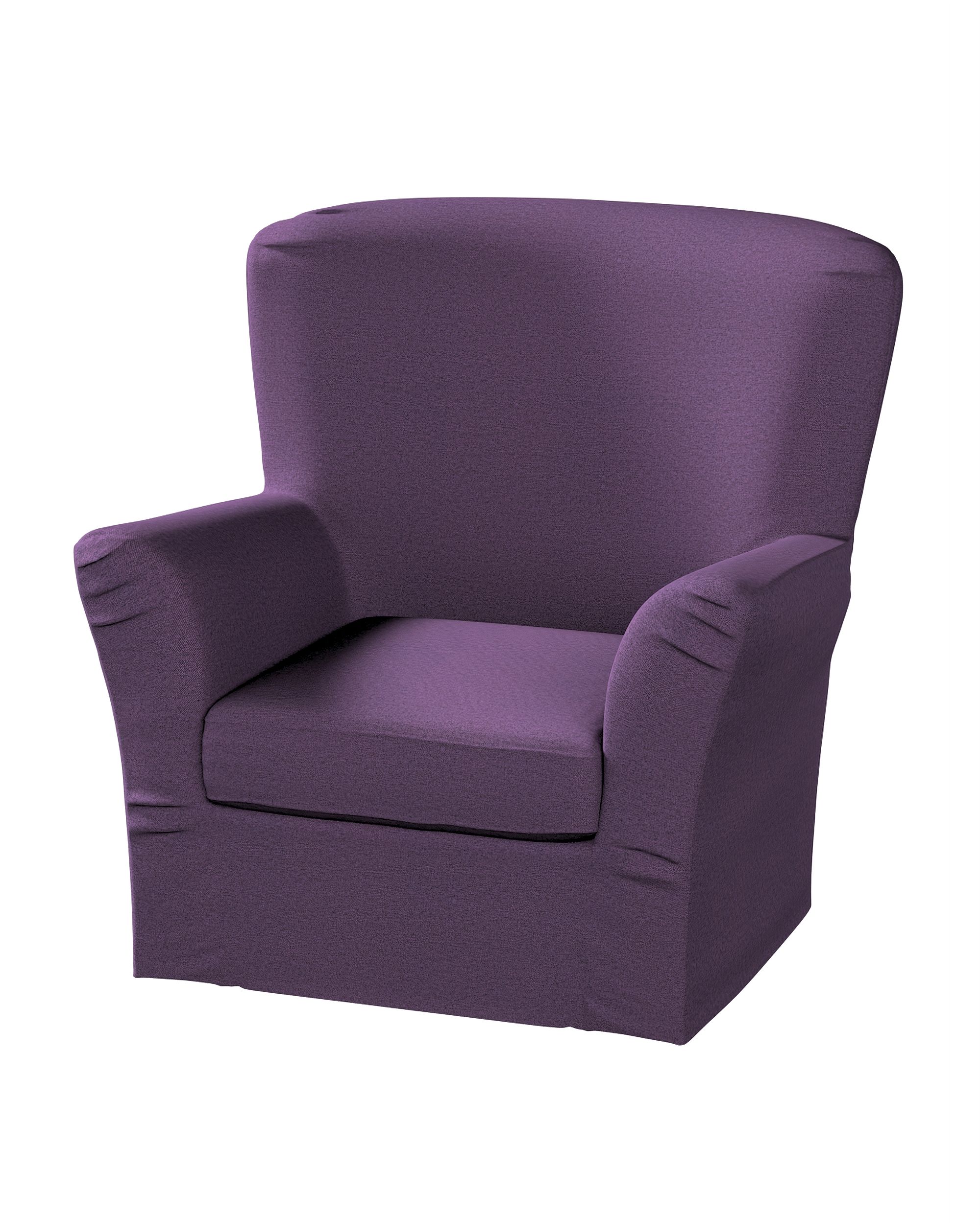 Bezug für Tomelilla Sessel Farbe violett Stoff strukturiert
