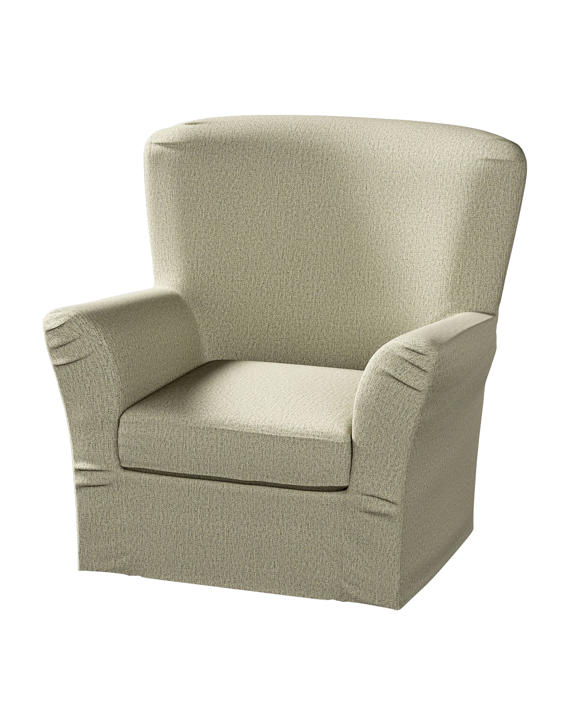 Bezug für Tomelilla Sessel Farbe beige Stoff strukturiert