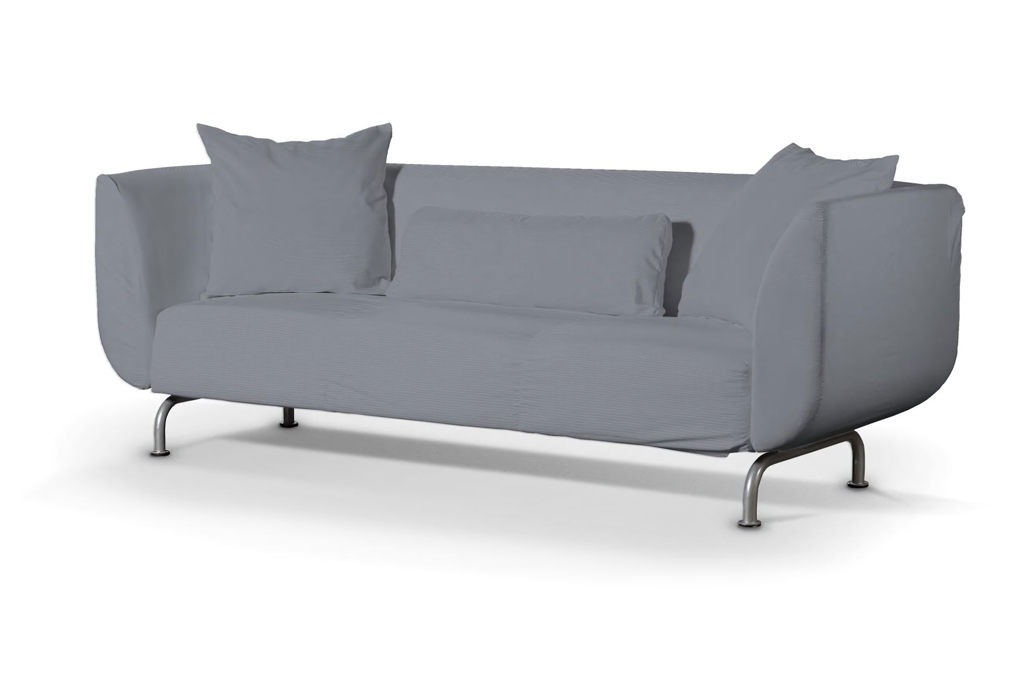 Bezug für Strömstad 3-Sitzer Sofa Farbe grau