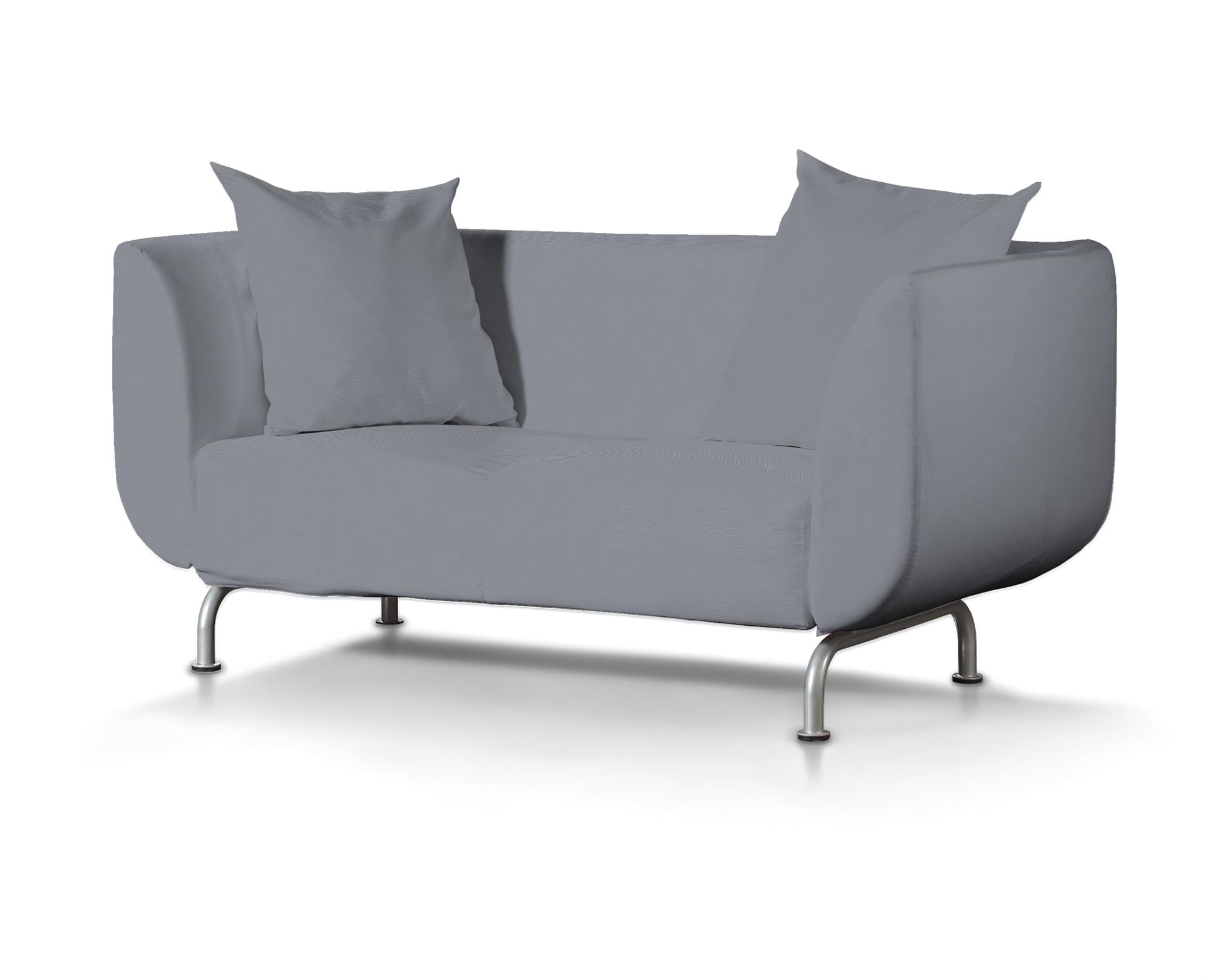 Bezug für Strömstad 2-Sitzer Sofa Farbe grau