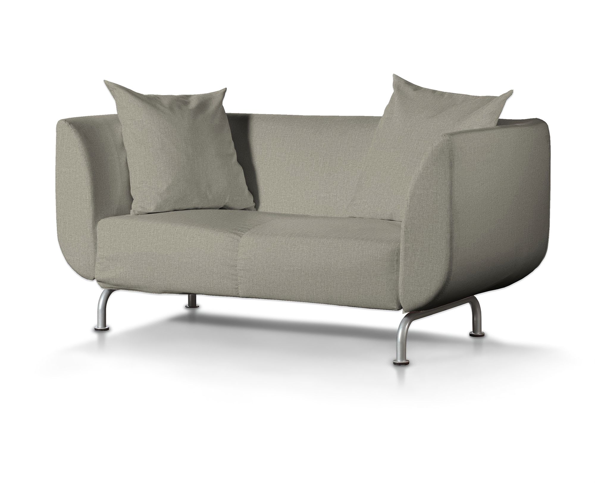 Bezug für Strömstad 2-Sitzer Sofa Farbe beige Stoff strukturiert