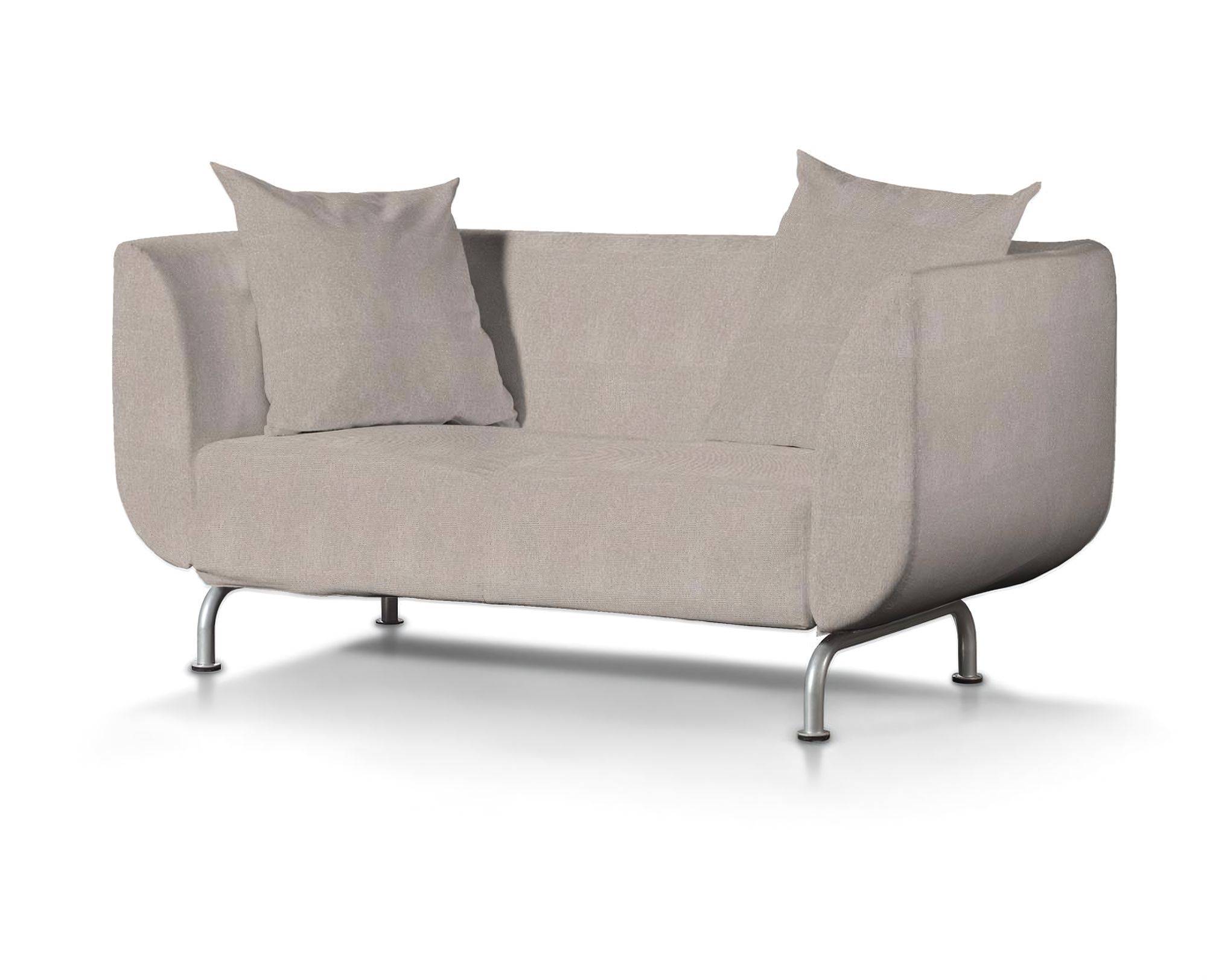 Bezug für Strömstad 2-Sitzer Sofa Farbe beige Stoff strukturiert