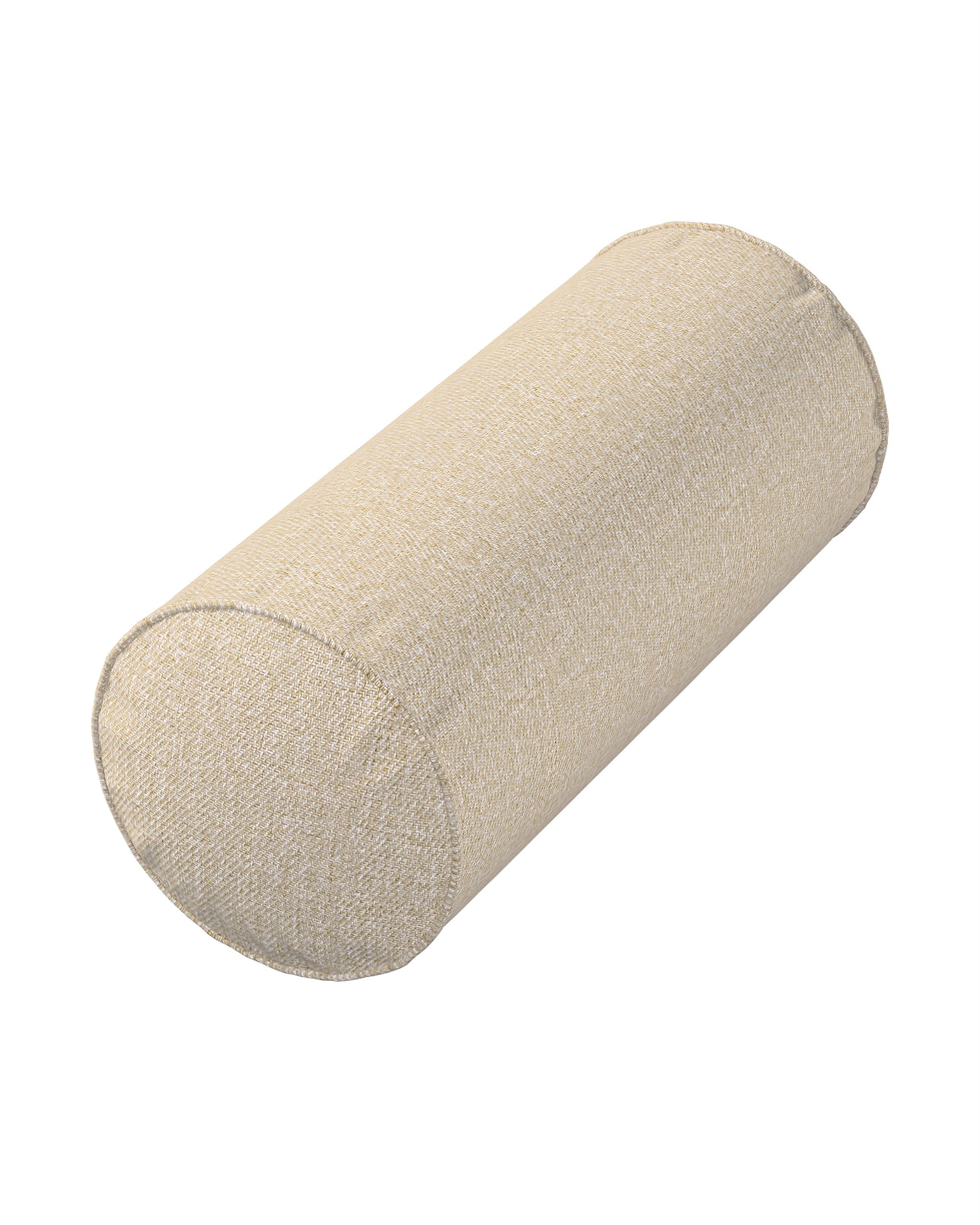Bezug für Ektorp Rolle Farbe beige Stoff strukturiert