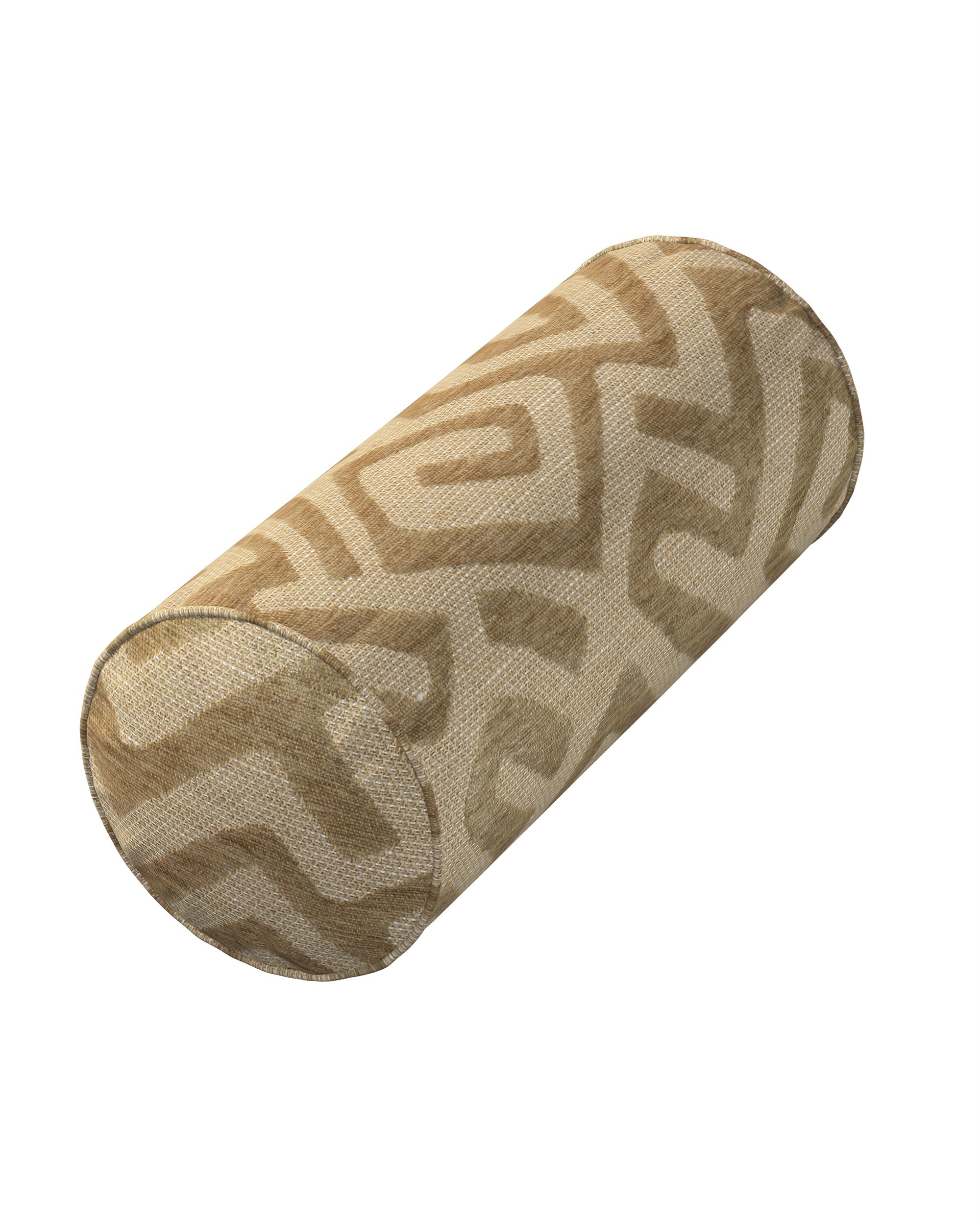 Bezug für Ektorp Rolle Farbe beige Stoff strukturiert, gemustert