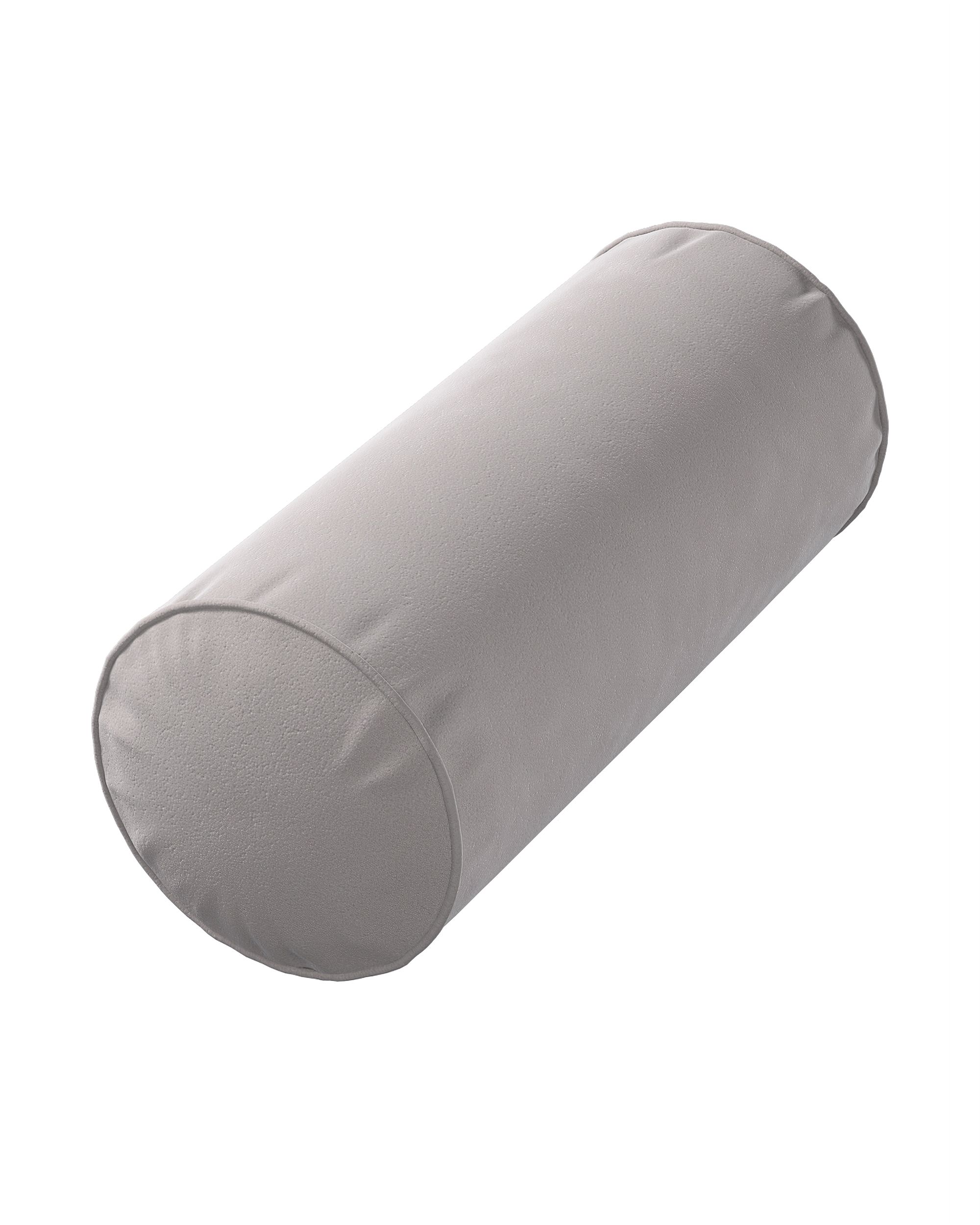 Bezug für Ektorp Rolle Farbe grau Stoff glänzend, samt