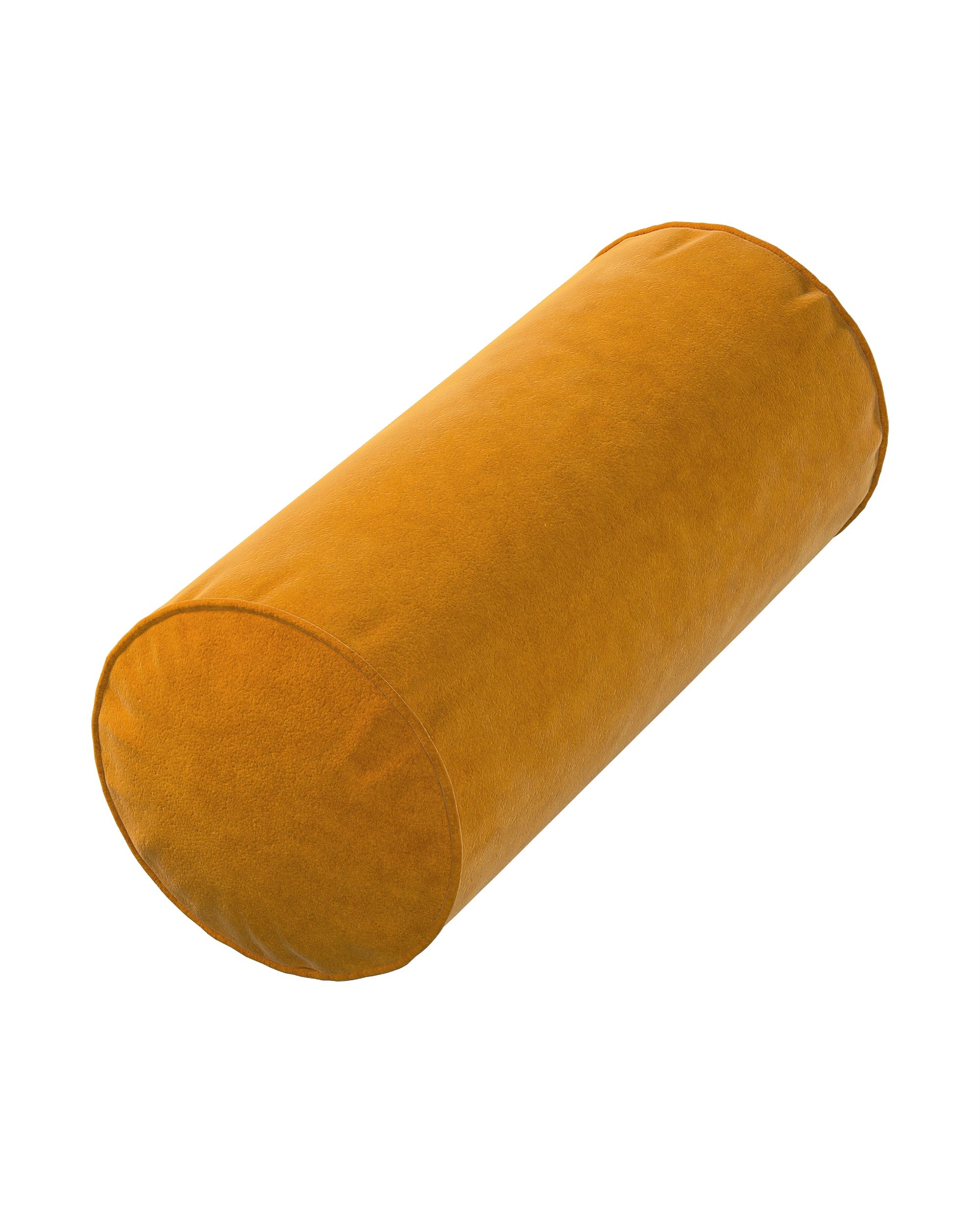 Bezug für Ektorp Rolle Farbe gelb Stoff glänzend, samt